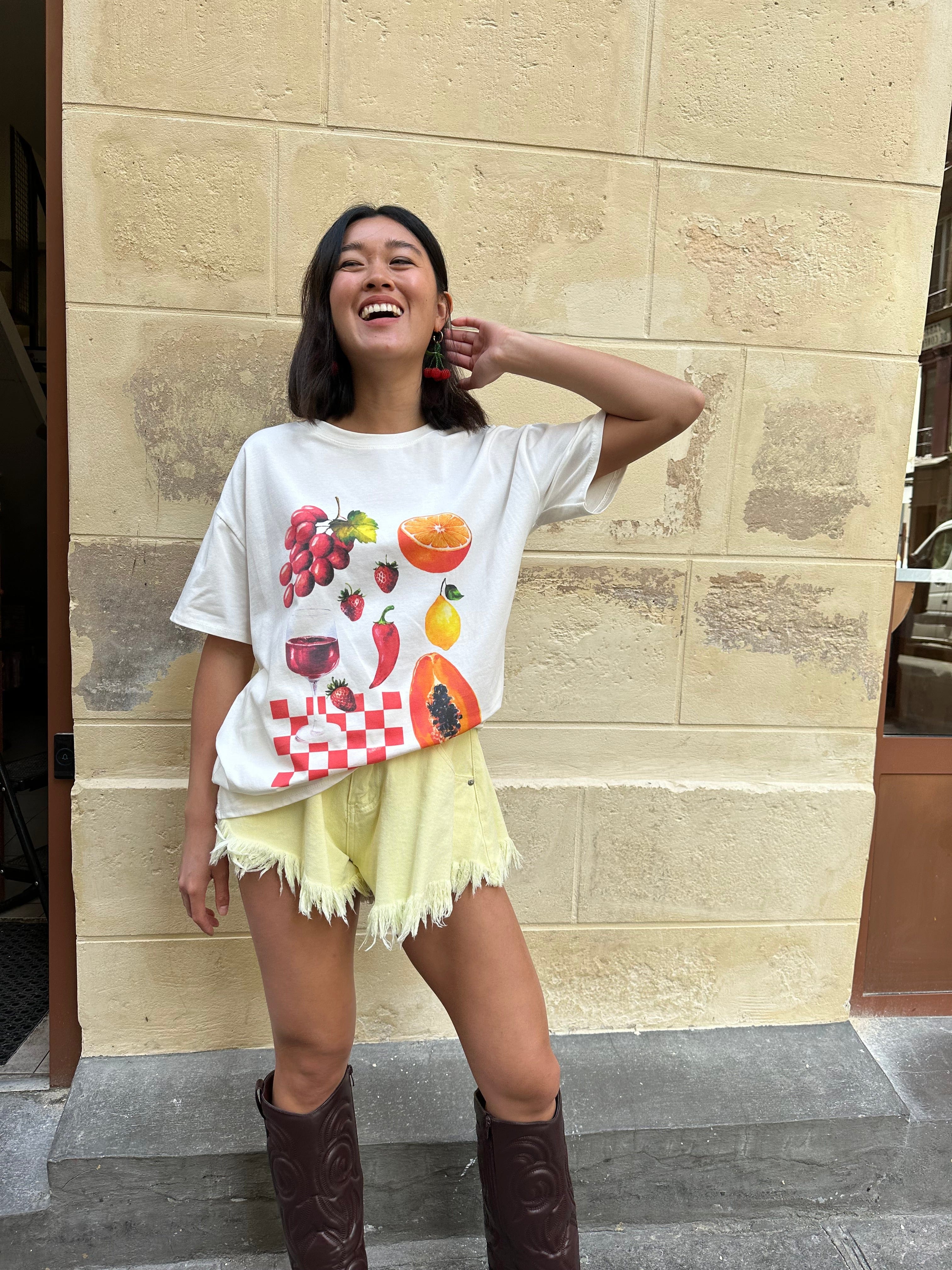 Maurice paris Top T-shirt FRUITS