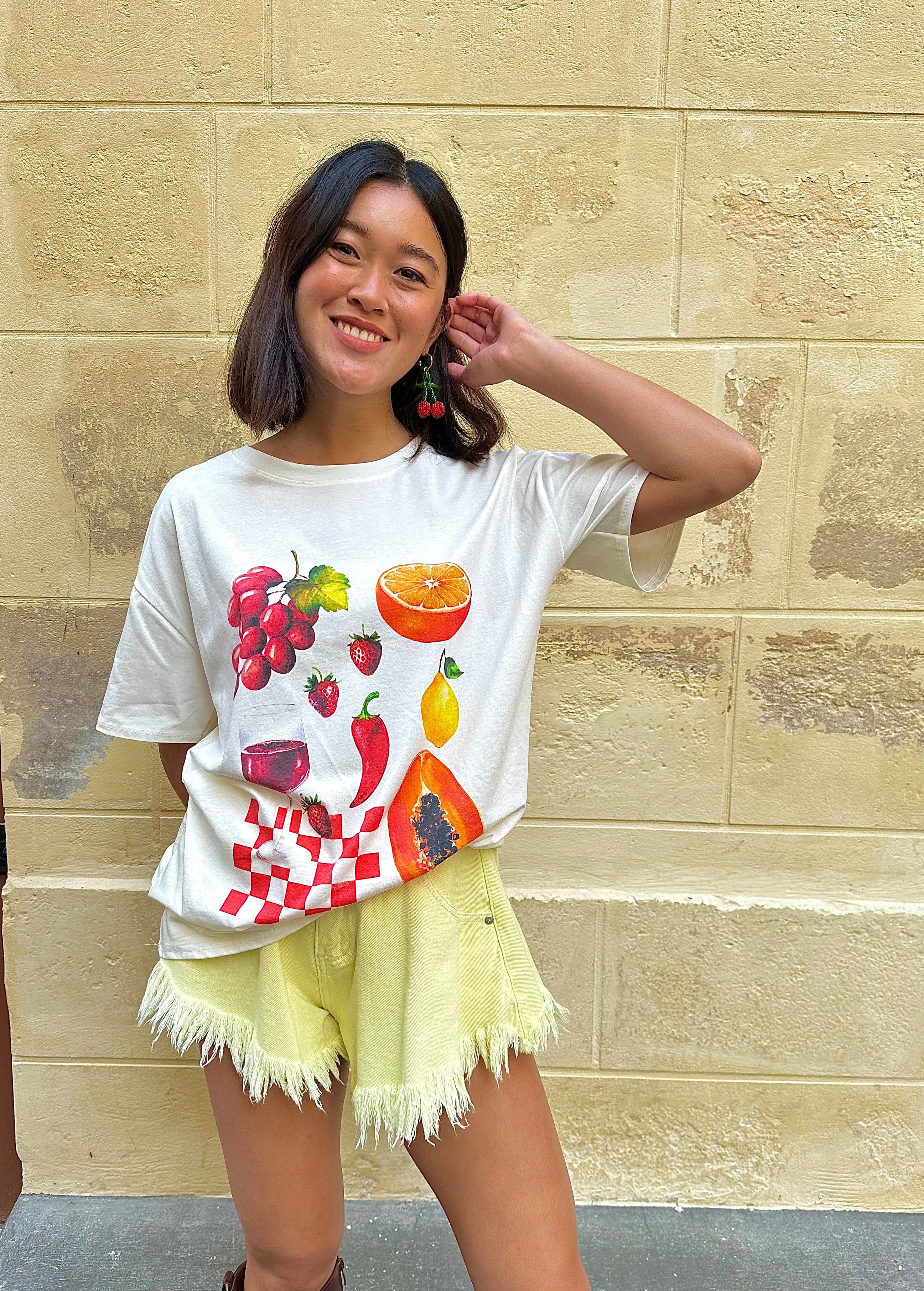 Maurice paris Top T-shirt FRUITS