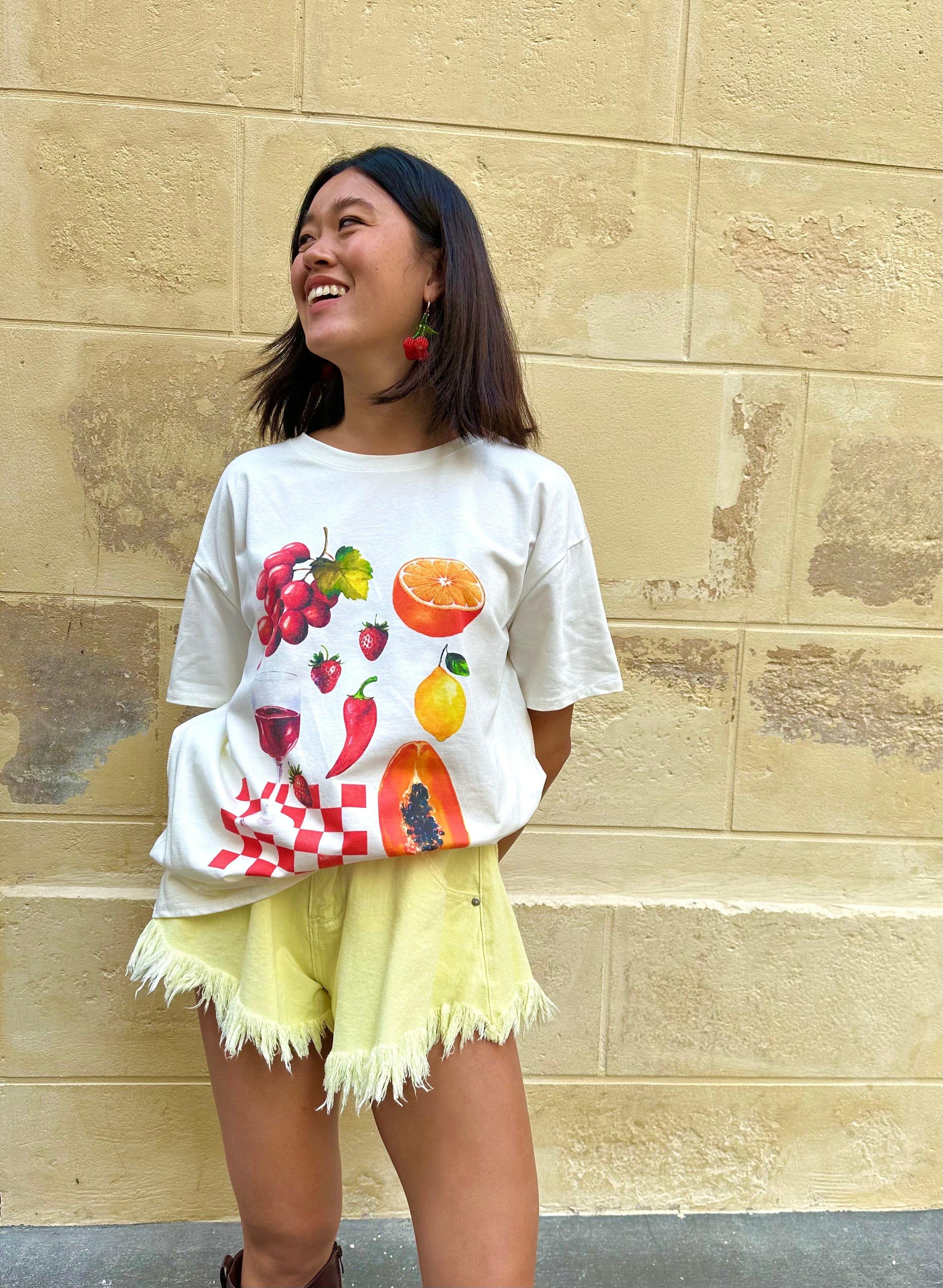 Maurice paris Top T-shirt FRUITS