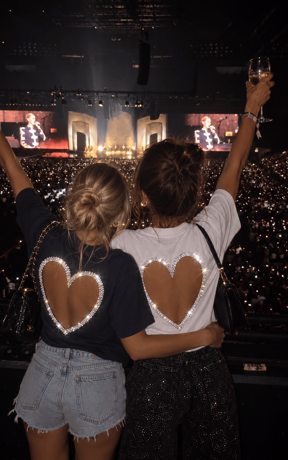 Maurice paris Top Titre par défaut T-shirt CELINEFOREVER blanc