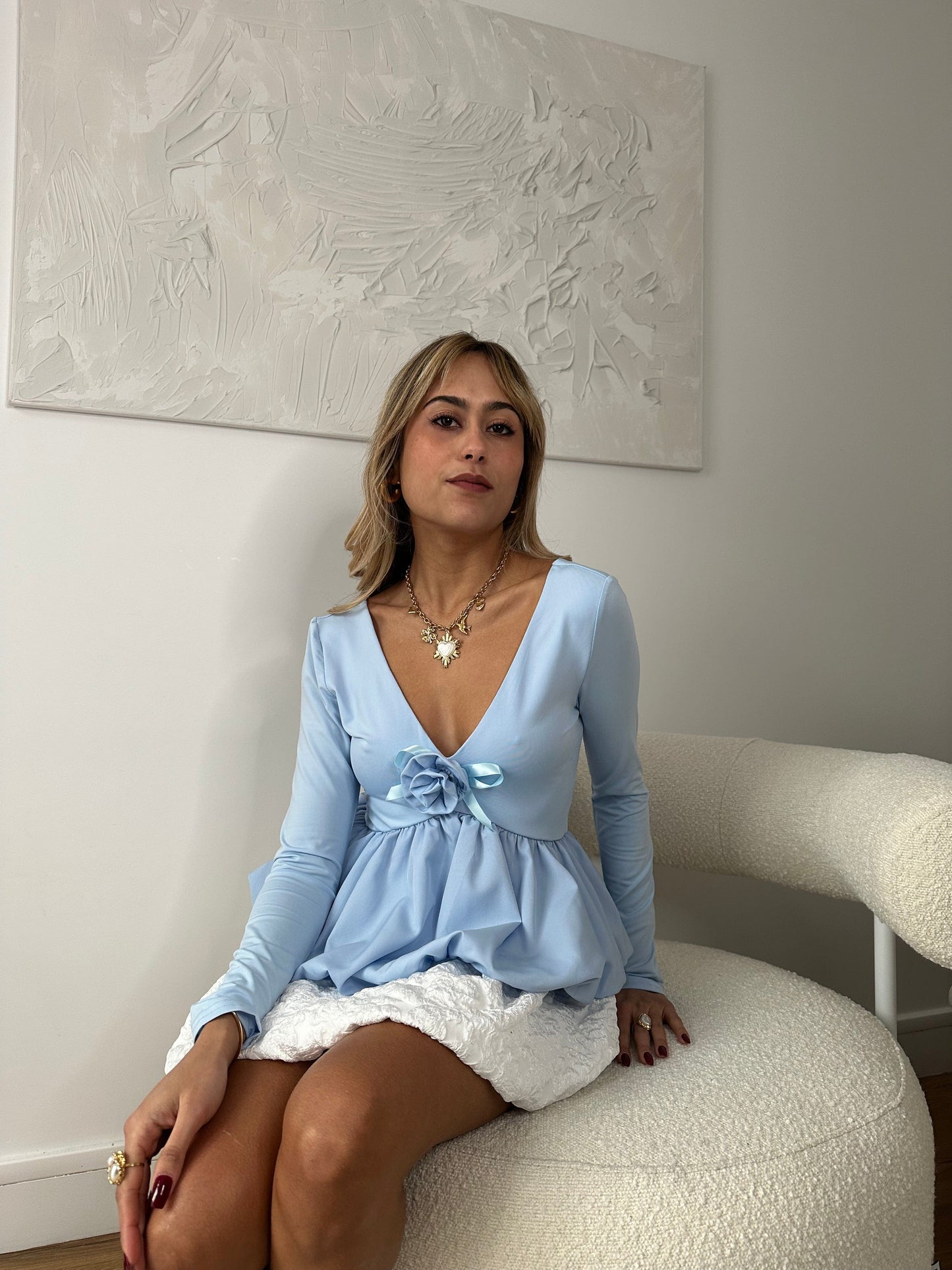 Maurice paris Top Top LILI bleu