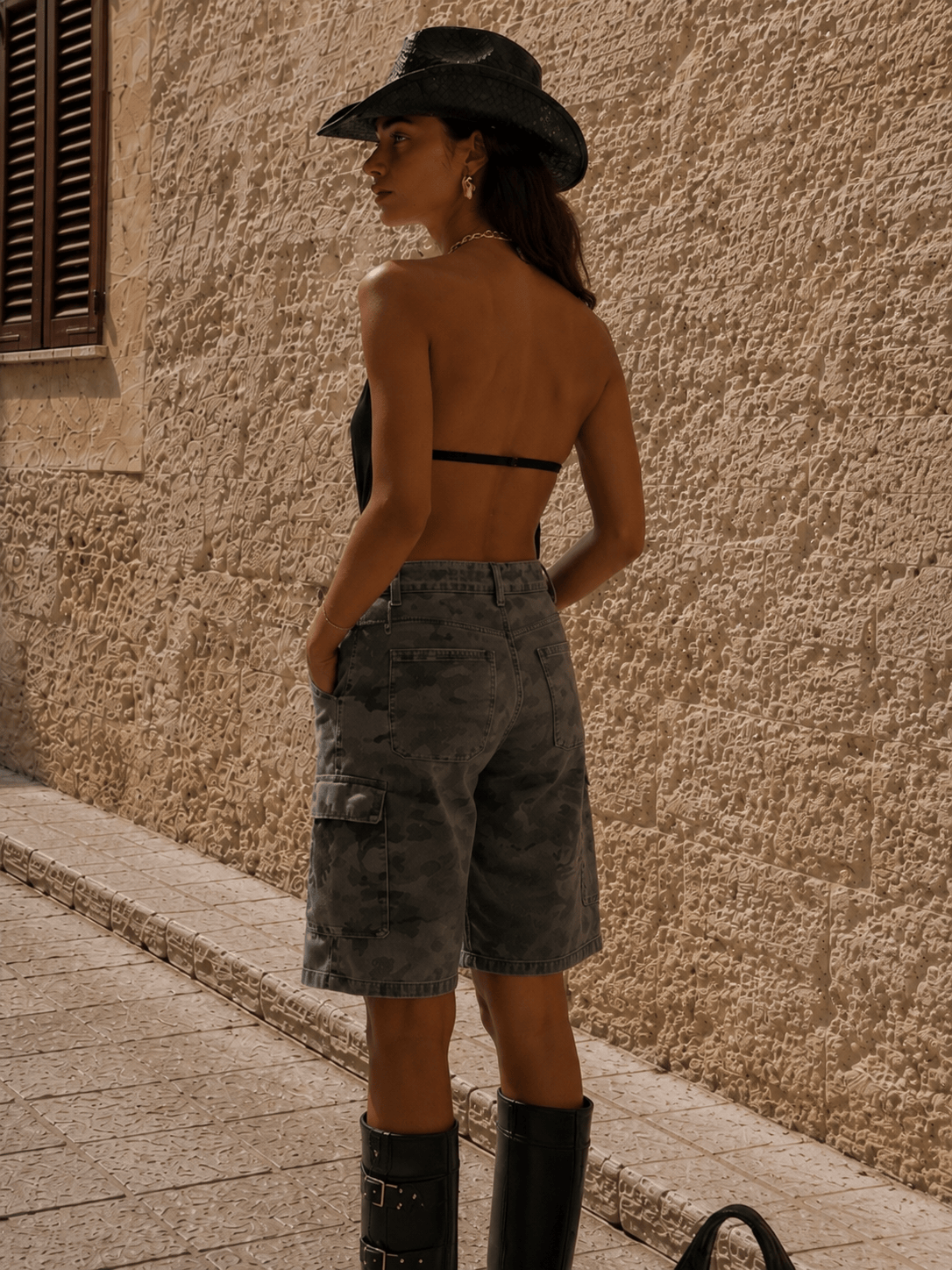 Maurice paris Top Top NUAGE noir