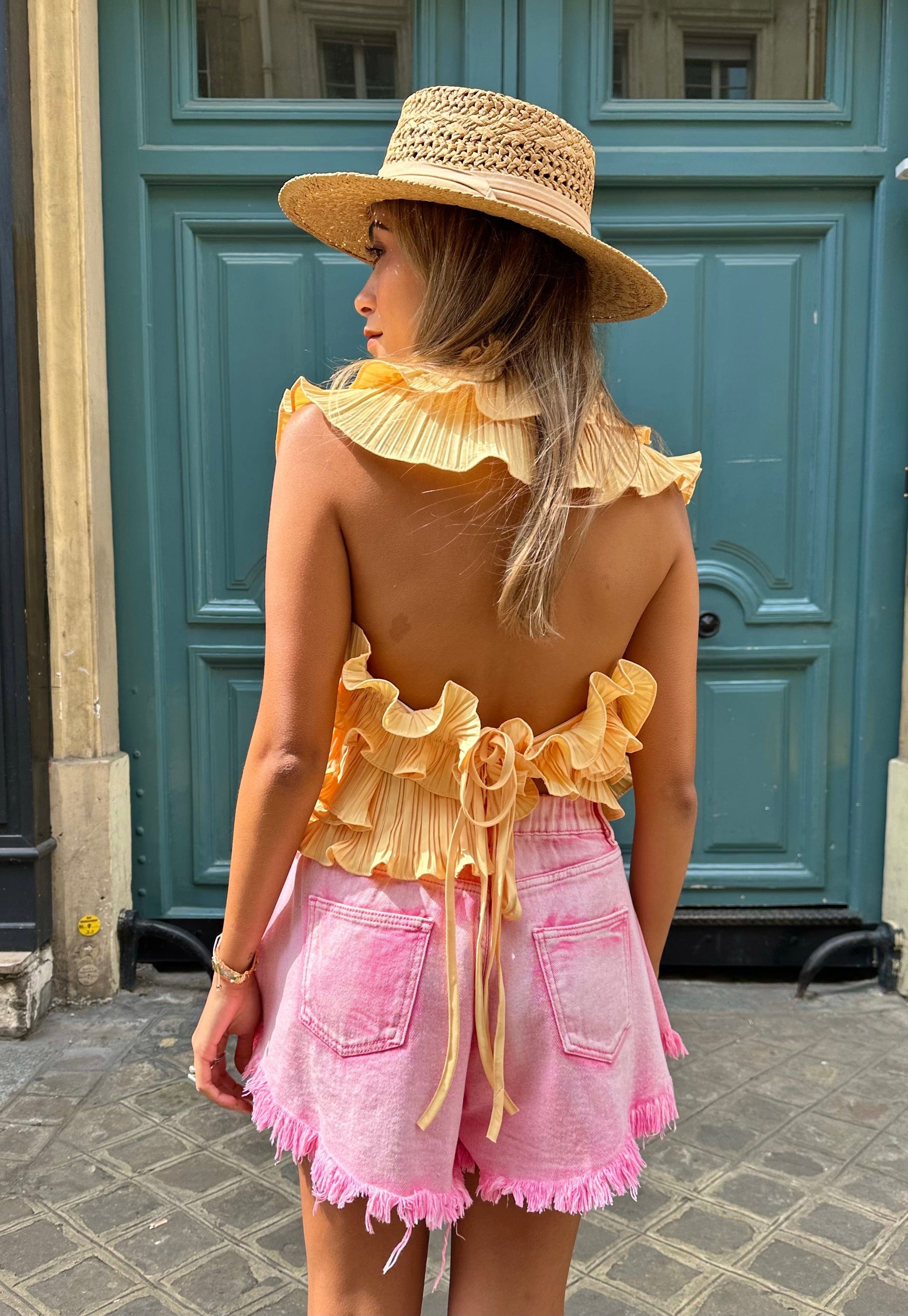 Maurice paris Top Top SHILO Orange