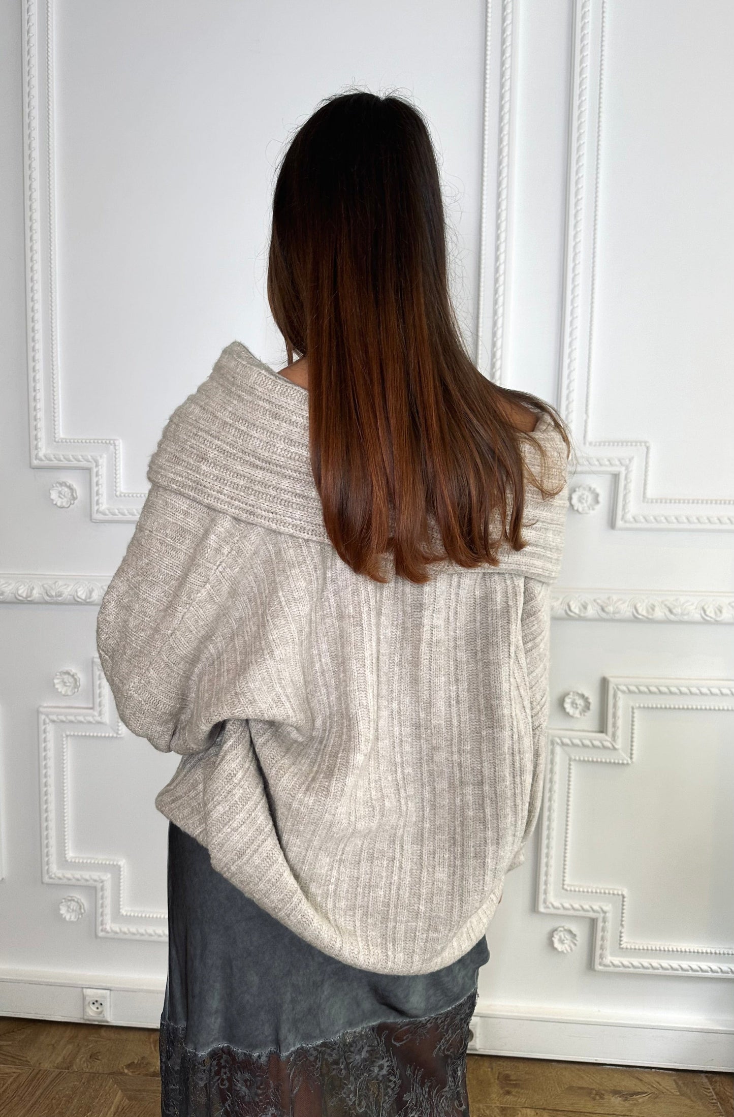 Maurice paris Top TU Pull ZEUS beige