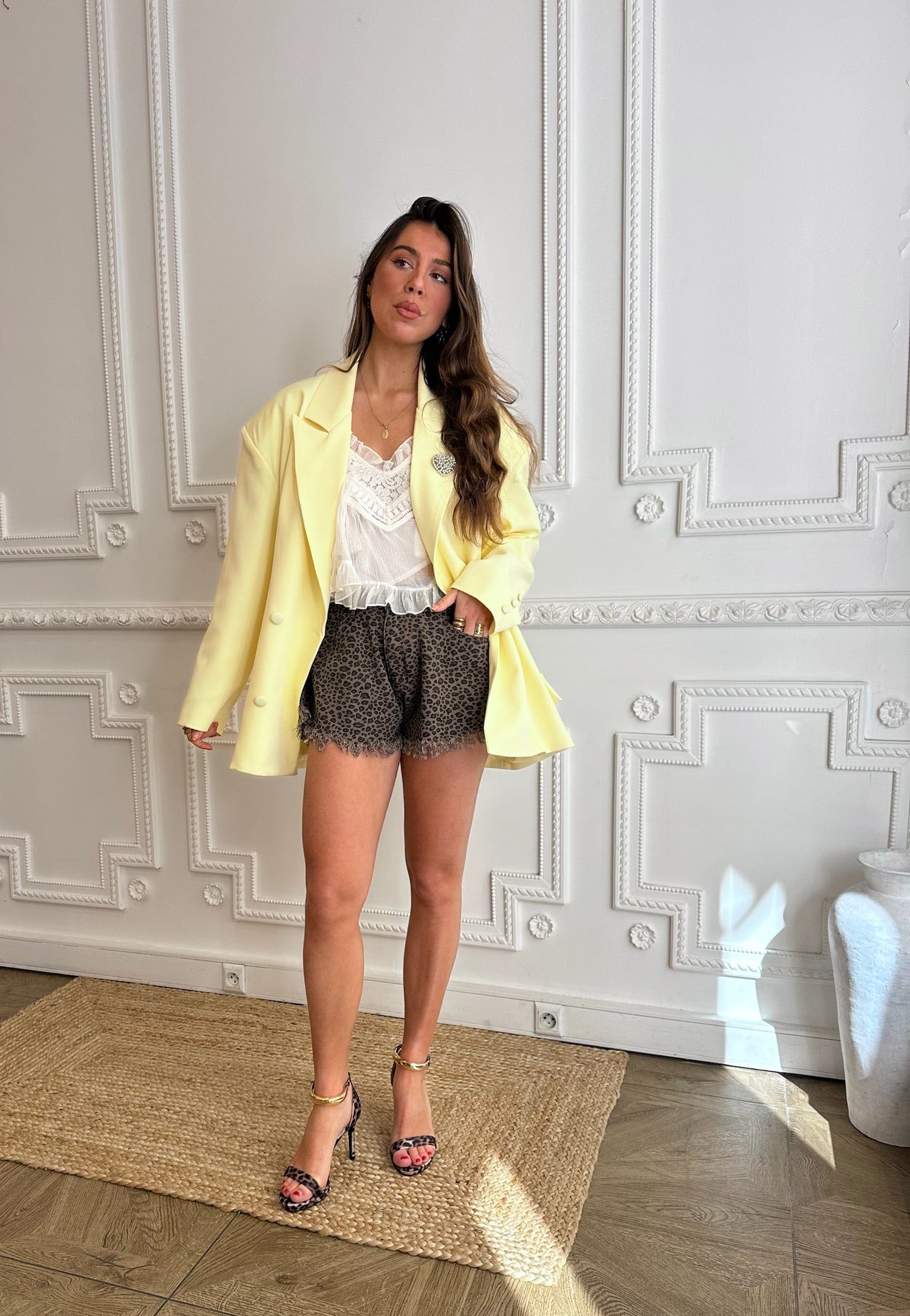 Maurice paris Veste Blazer BUTTER