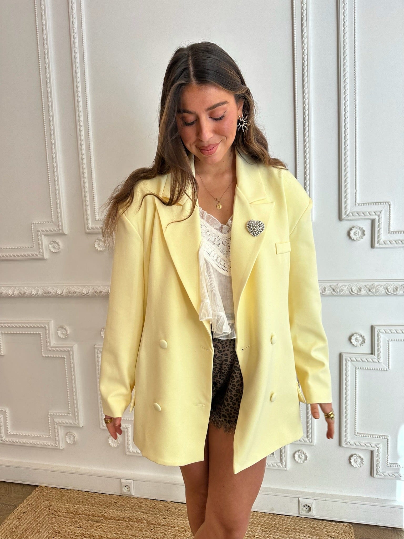 Maurice paris Veste Blazer BUTTER