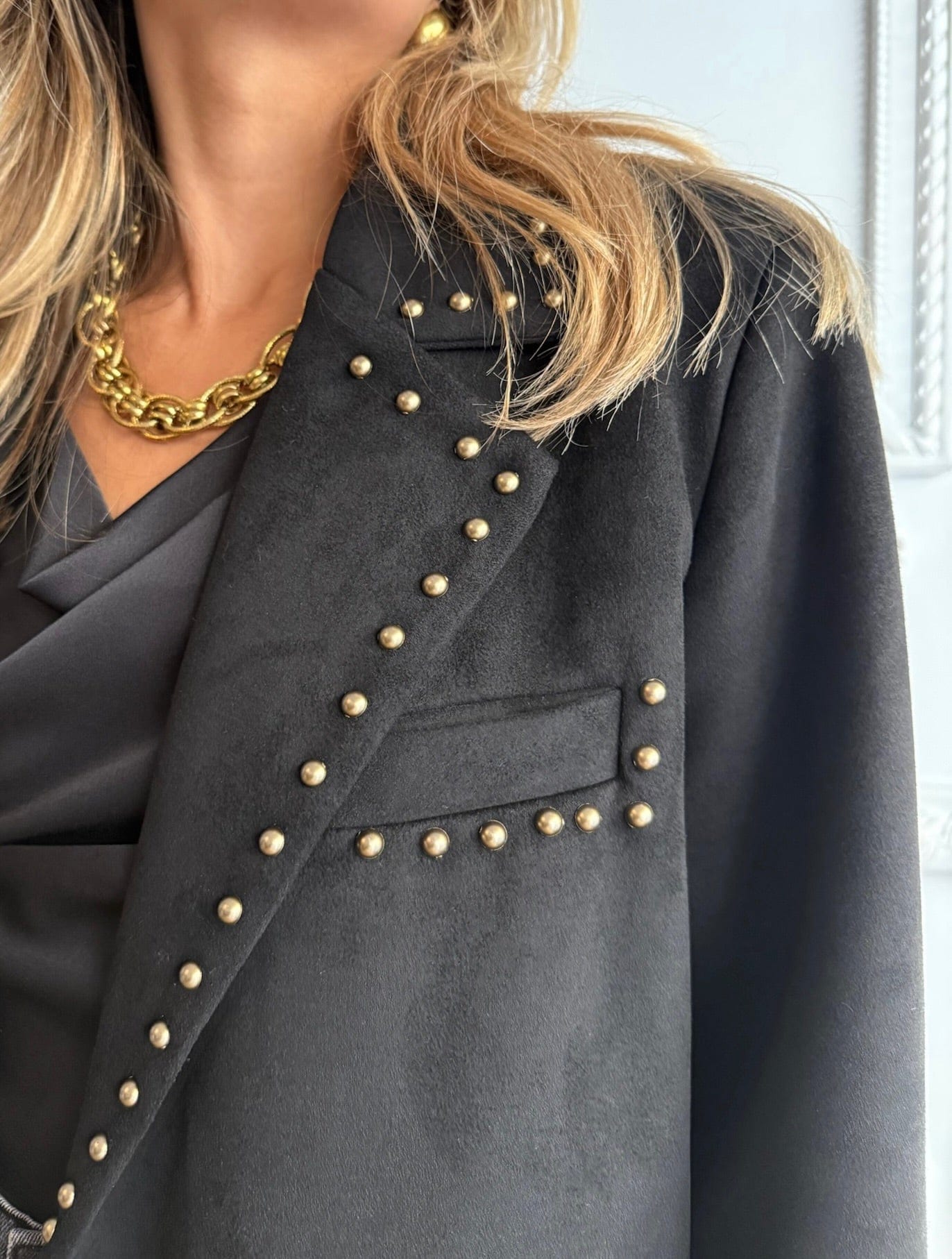 Maurice paris Veste Blazer STATEN noir