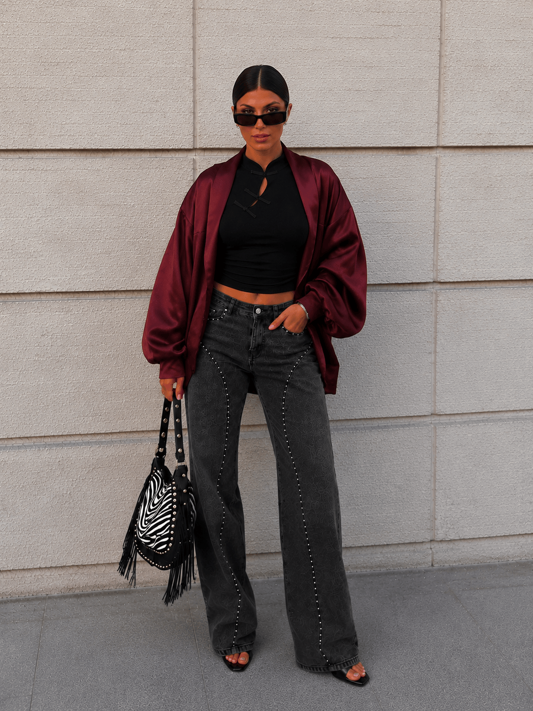 Maurice paris Veste Bombers KALINKA Bordeau