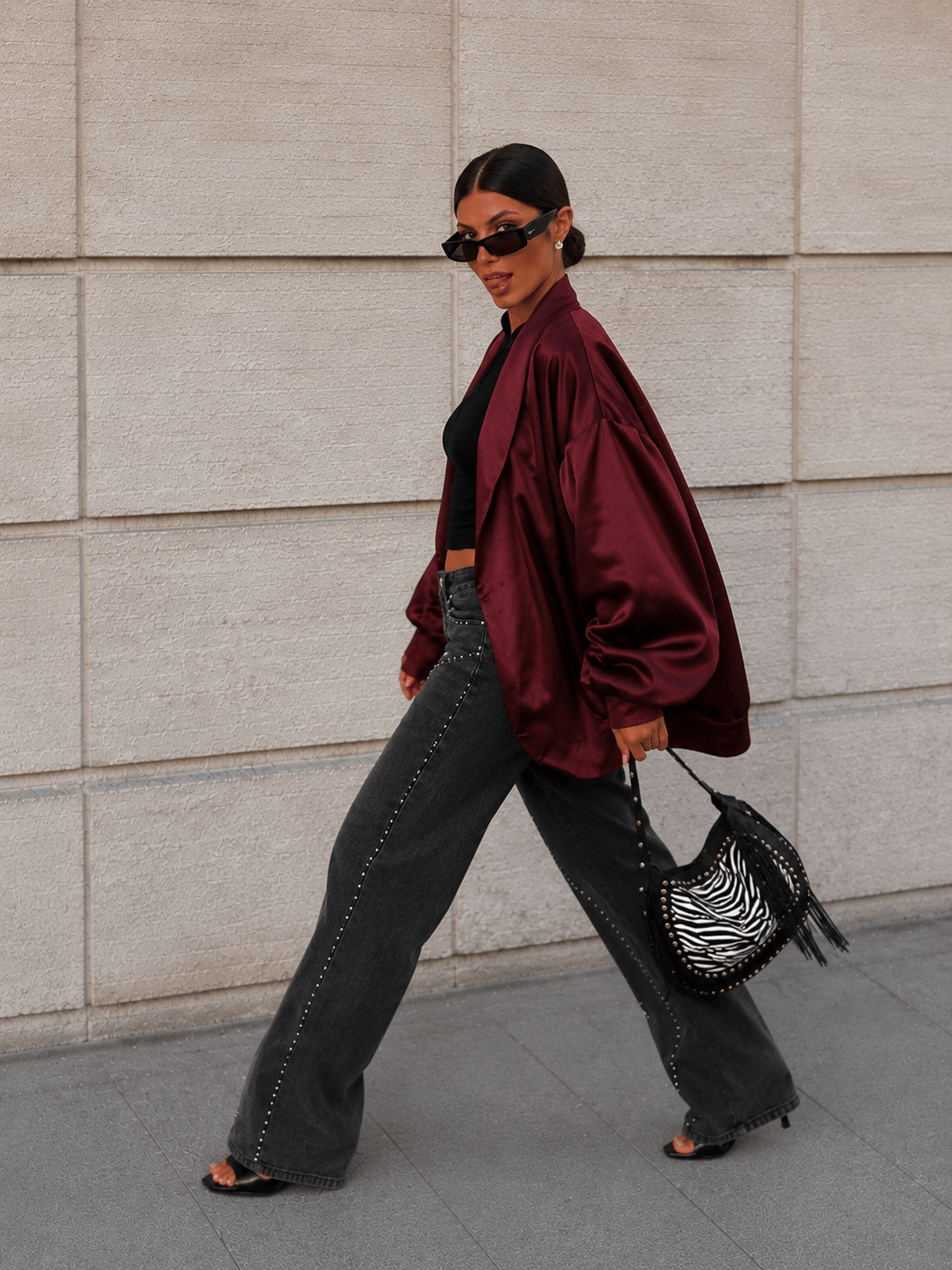 Maurice paris Veste Bombers KALINKA Bordeau