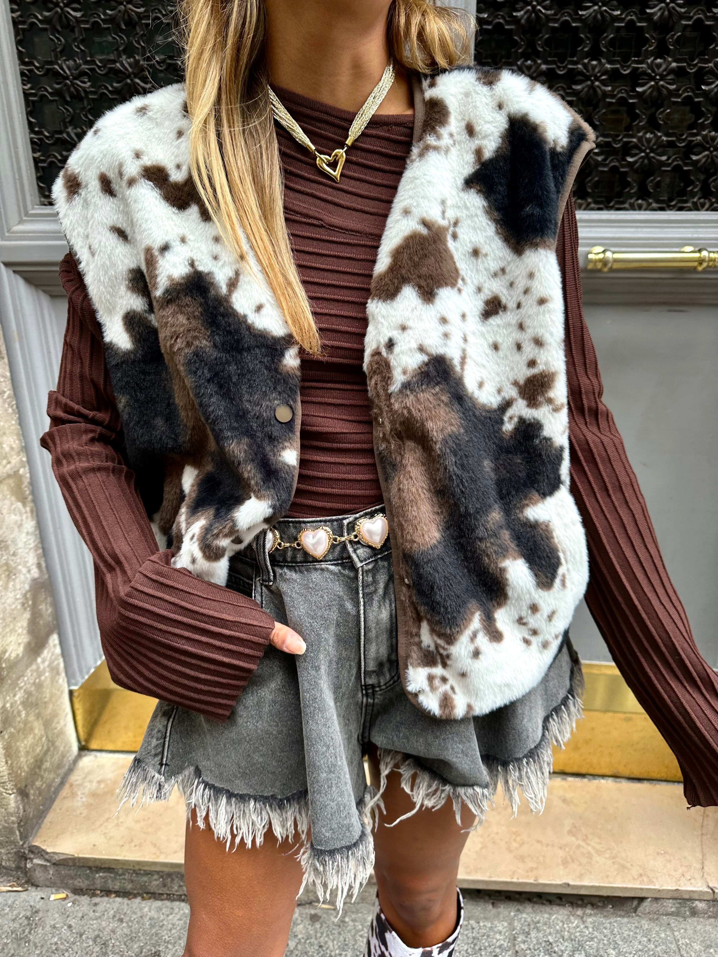 Maurice paris Veste Cardigan COWBELL