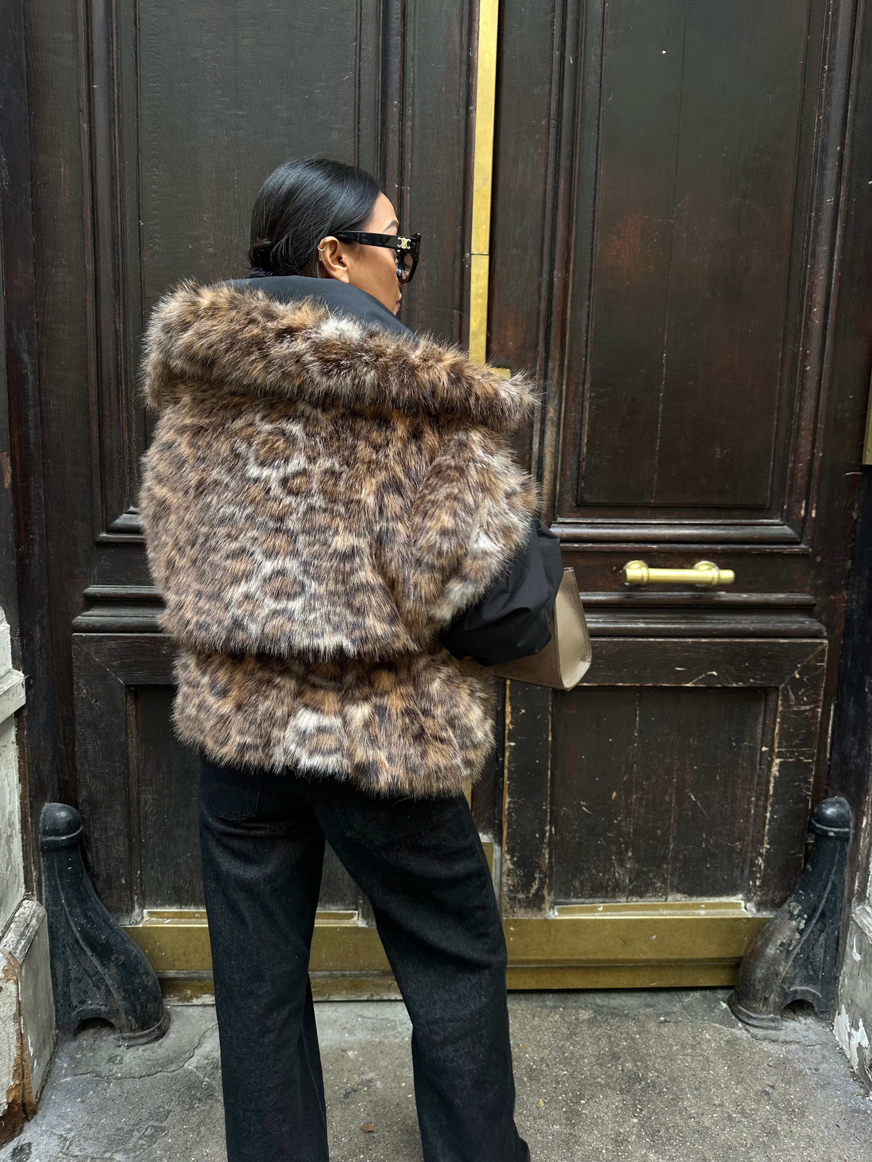 Maurice paris Veste Doudoune FAUVE