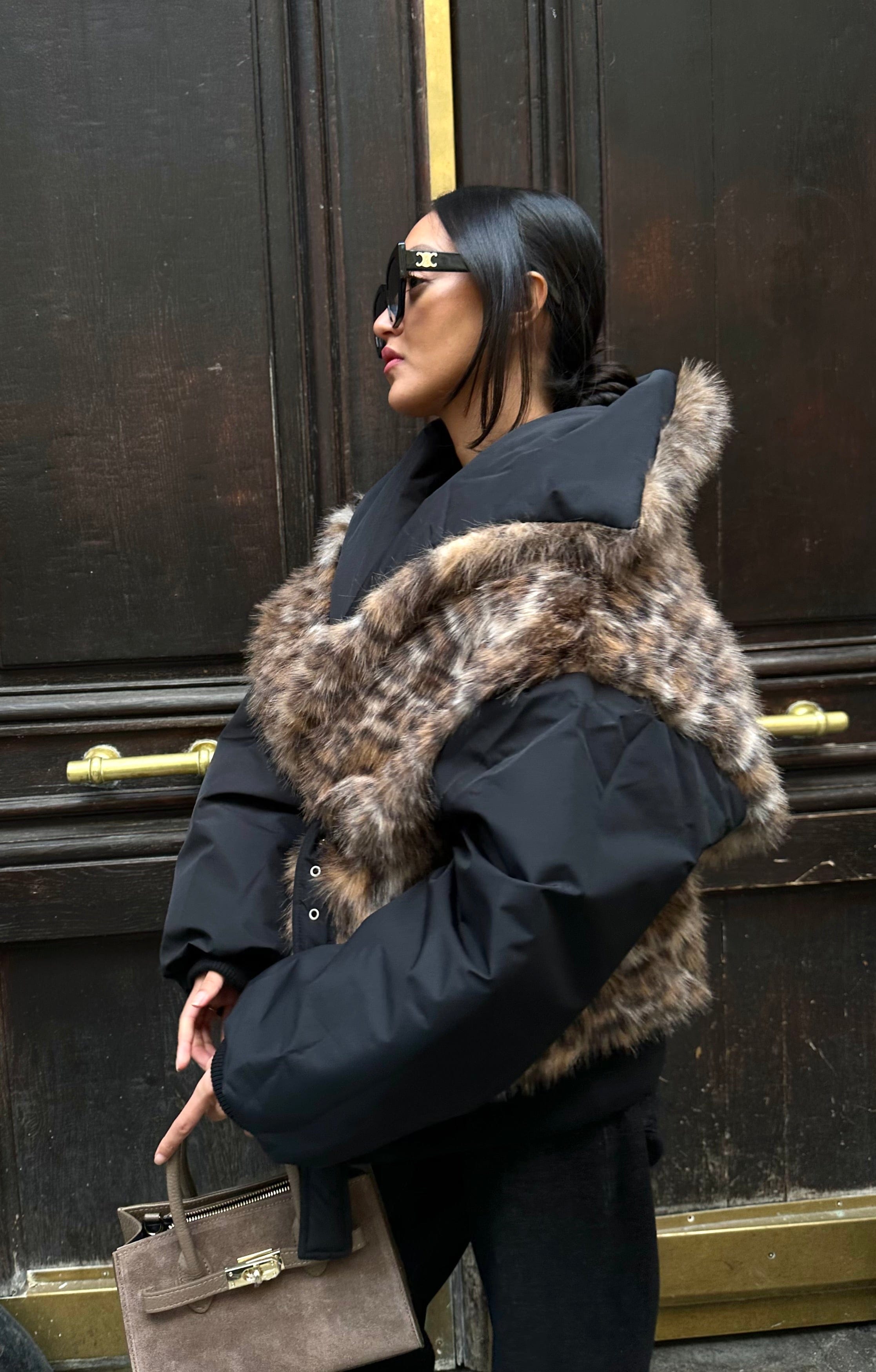 Maurice paris Veste Doudoune FAUVE