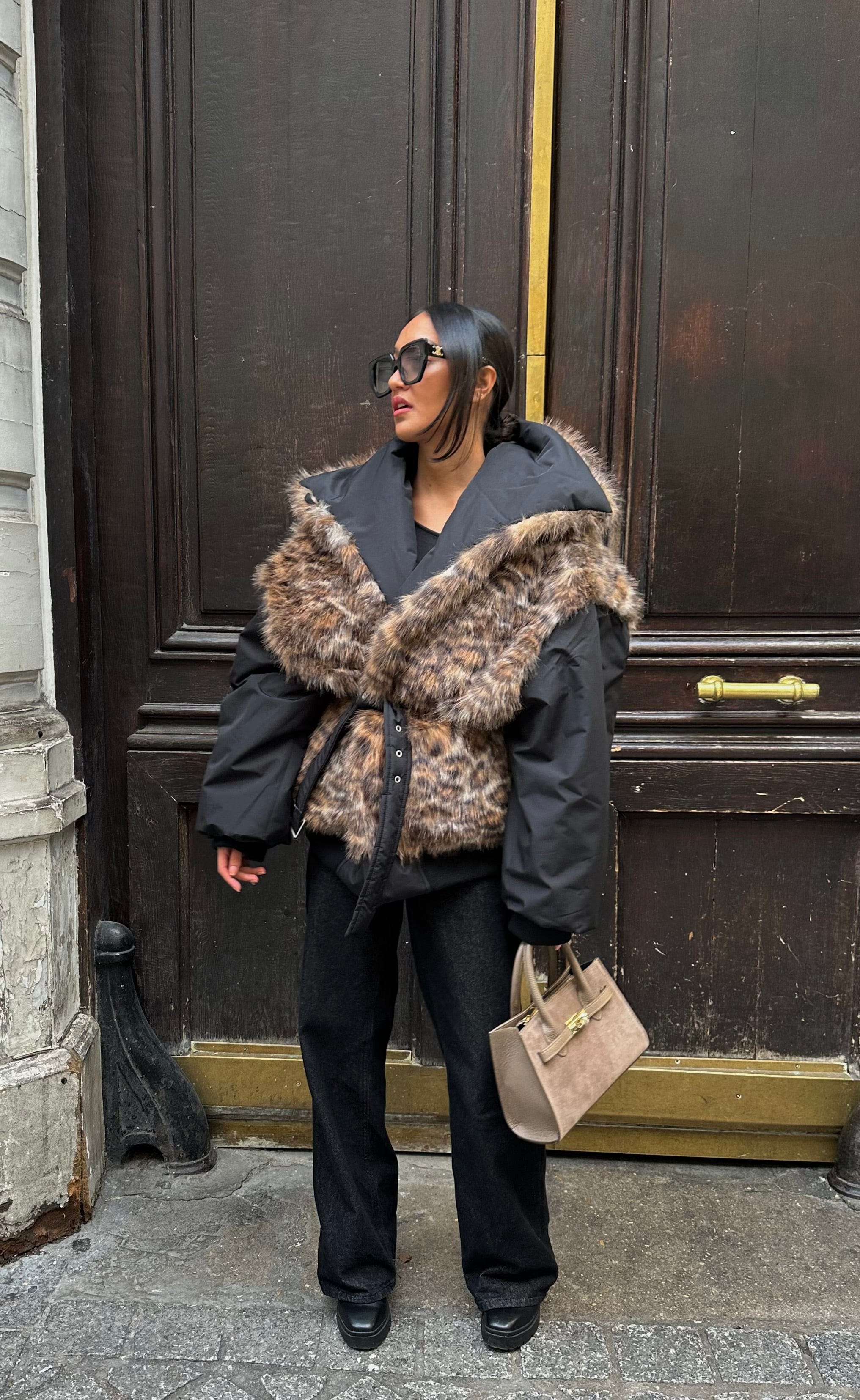 Maurice paris Veste Doudoune FAUVE