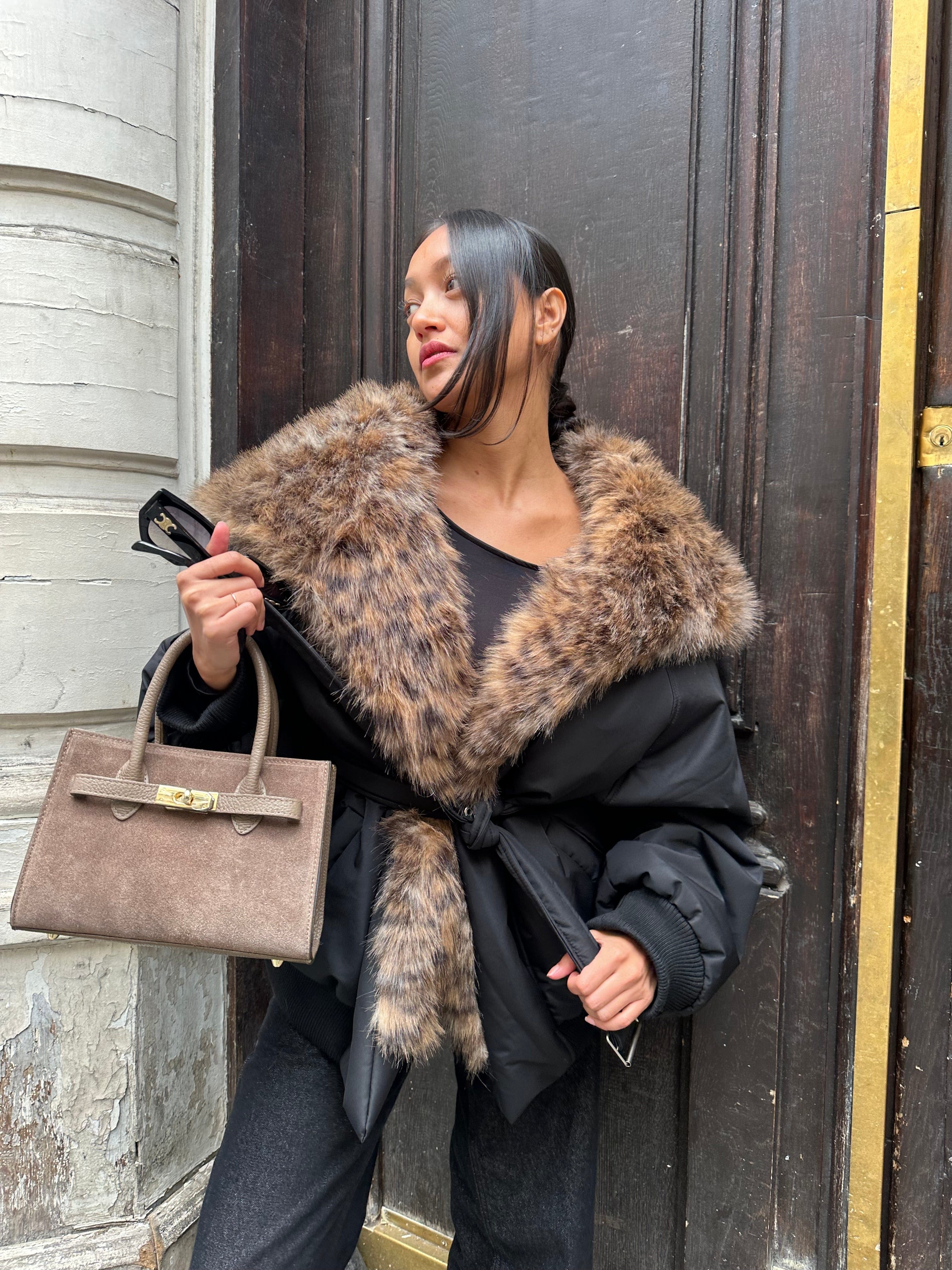 Maurice paris Veste Doudoune FAUVE