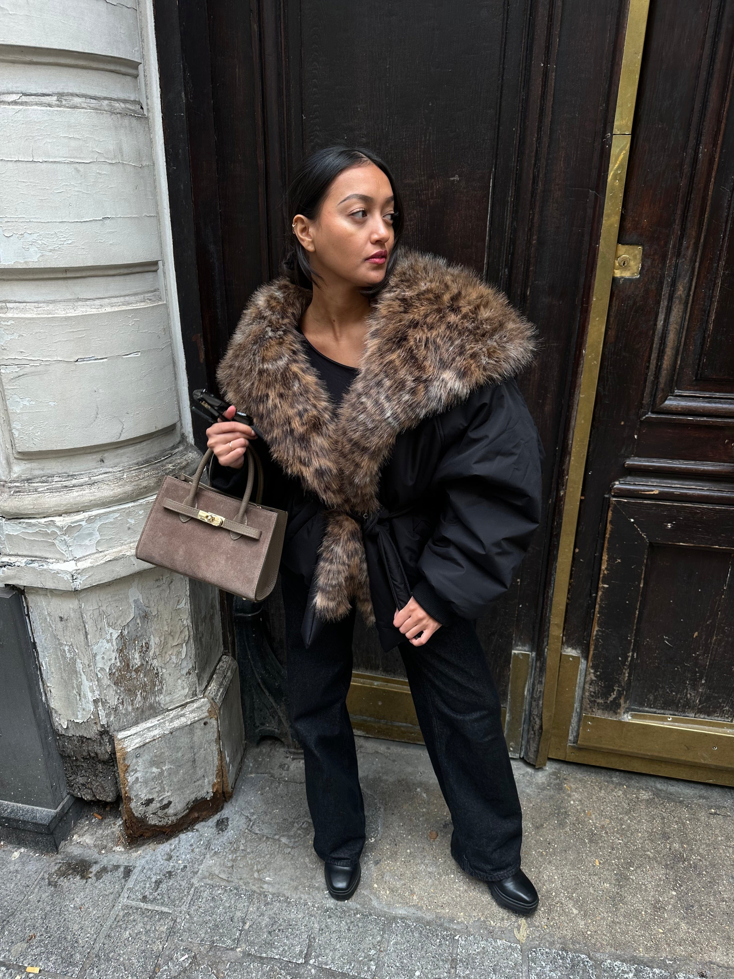 Maurice paris Veste Doudoune FAUVE