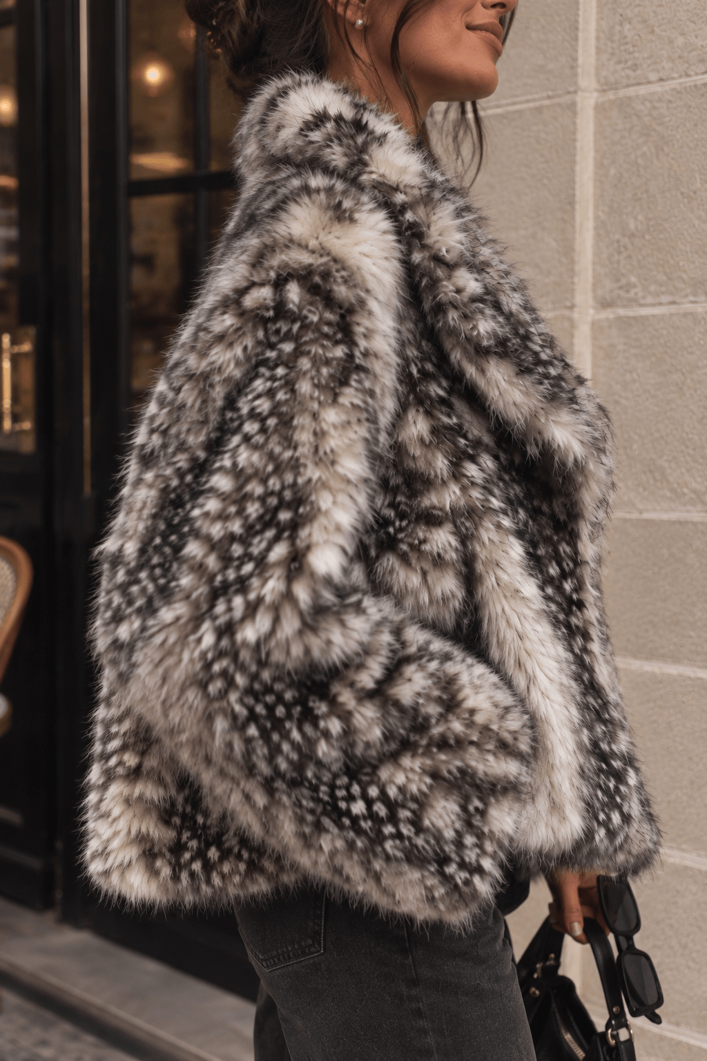 Maurice paris Veste Fourrure BAMBY