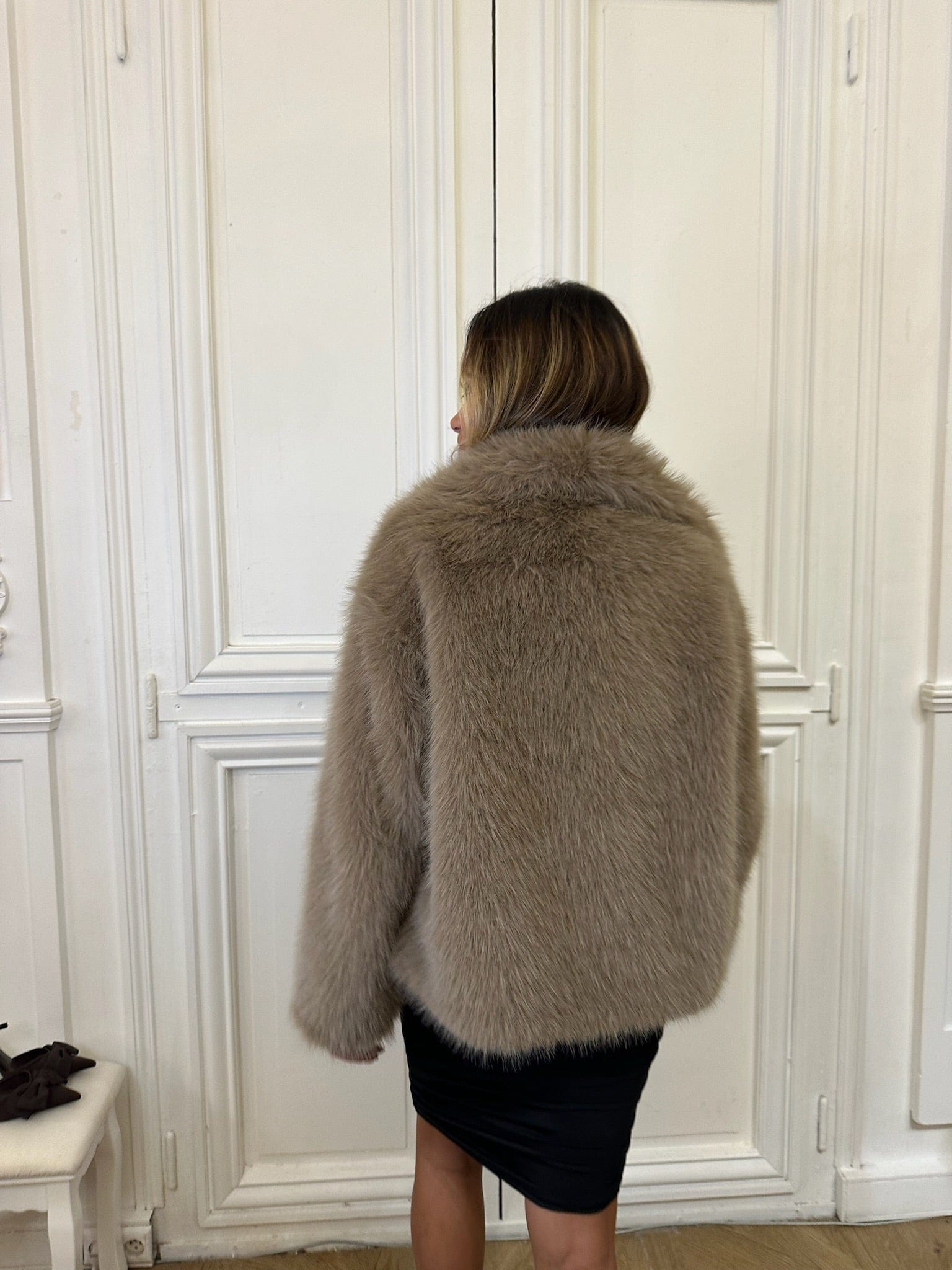 Maurice paris Veste Fourrure CLOUD