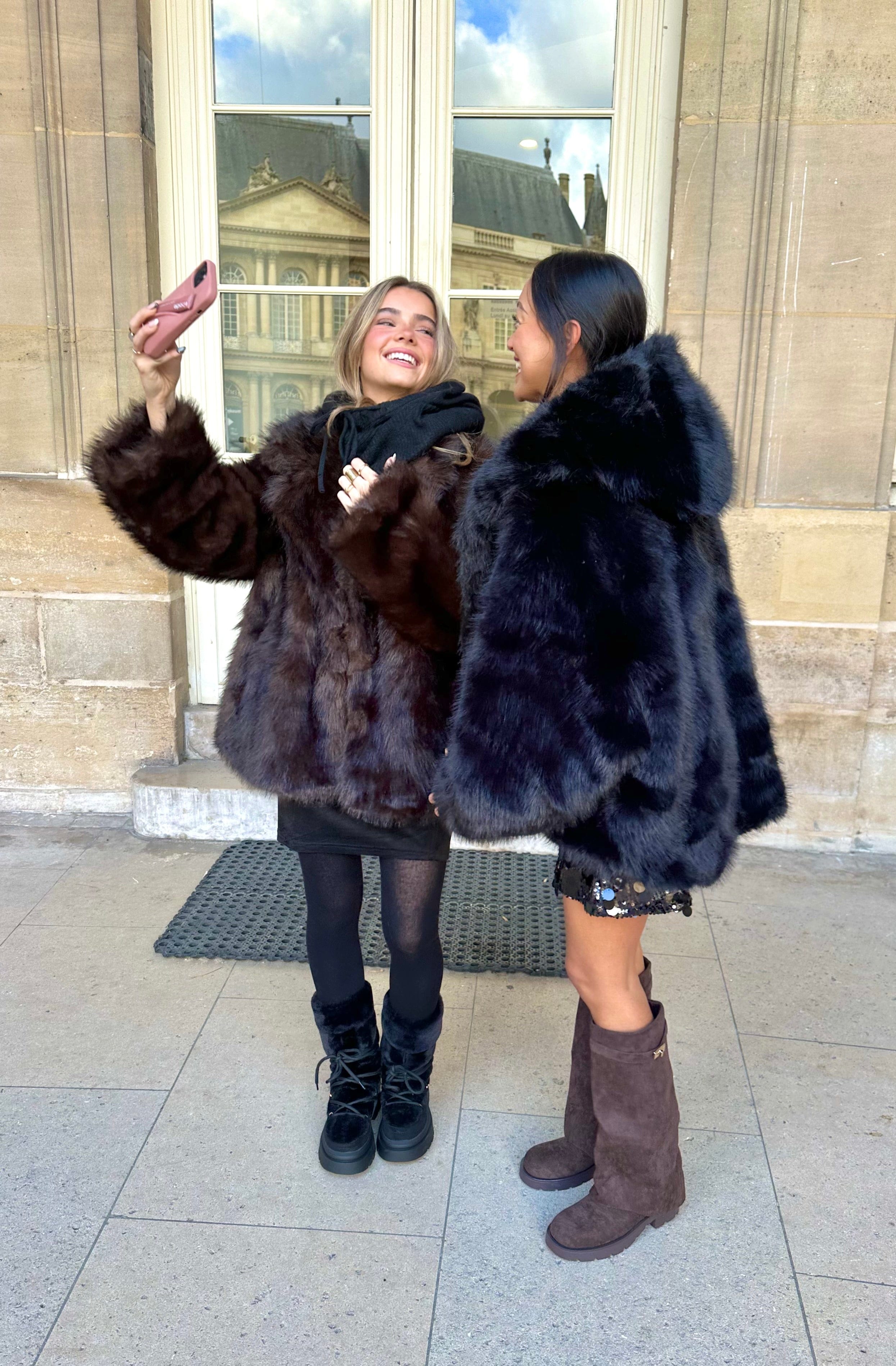 Maurice paris Veste Fourrure ETNA