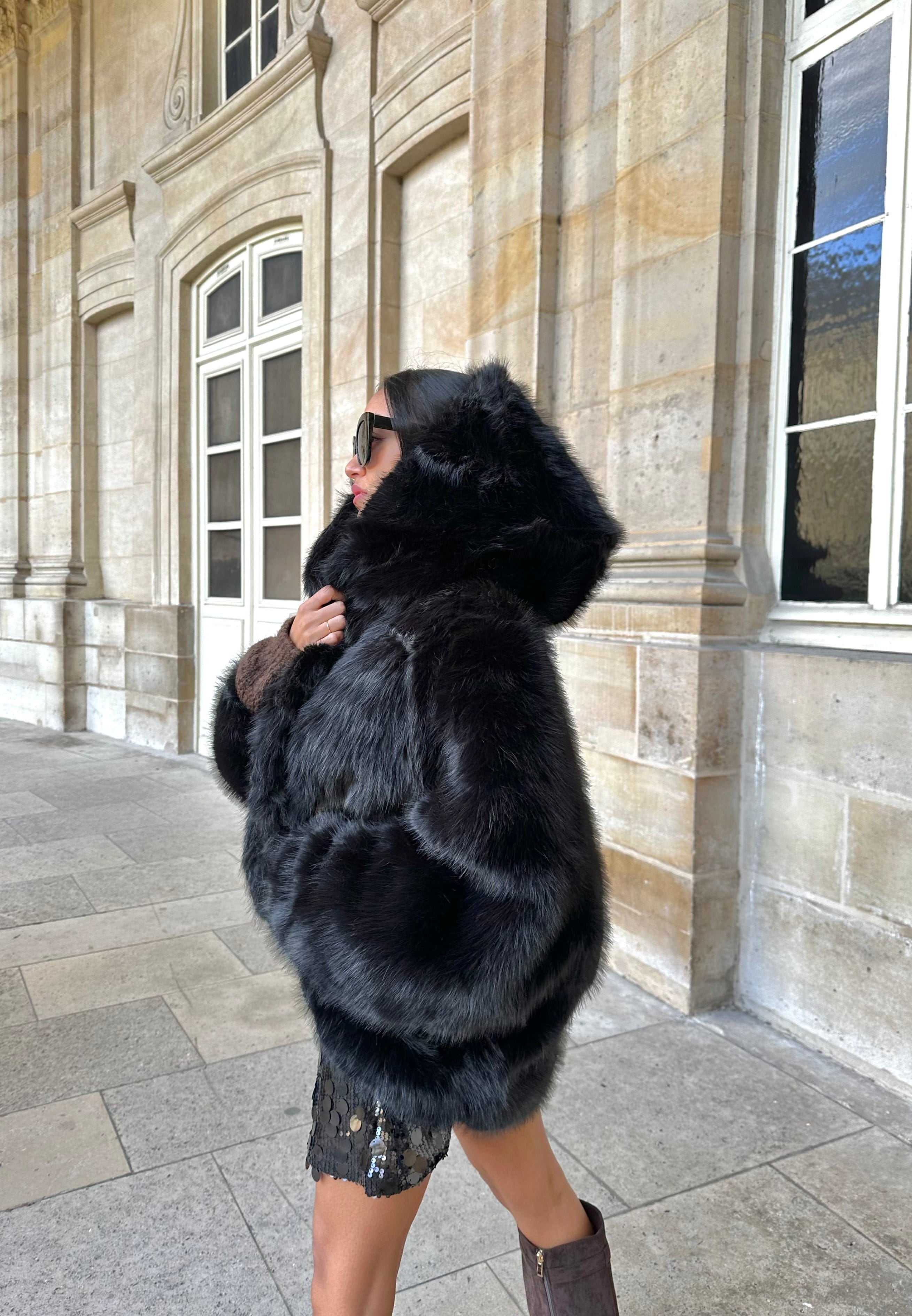 Maurice paris Veste Fourrure ETNA