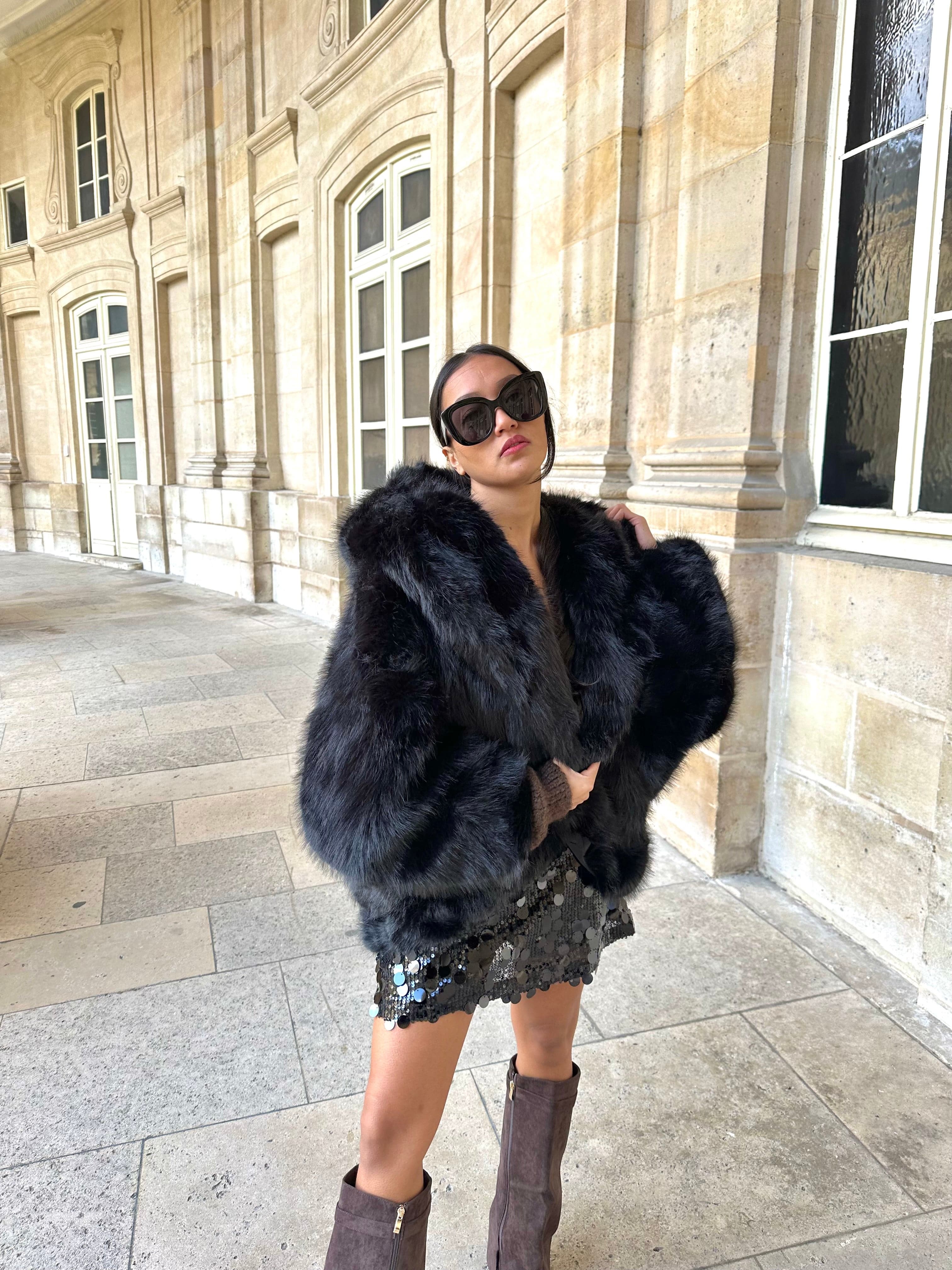 Maurice paris Veste Fourrure ETNA