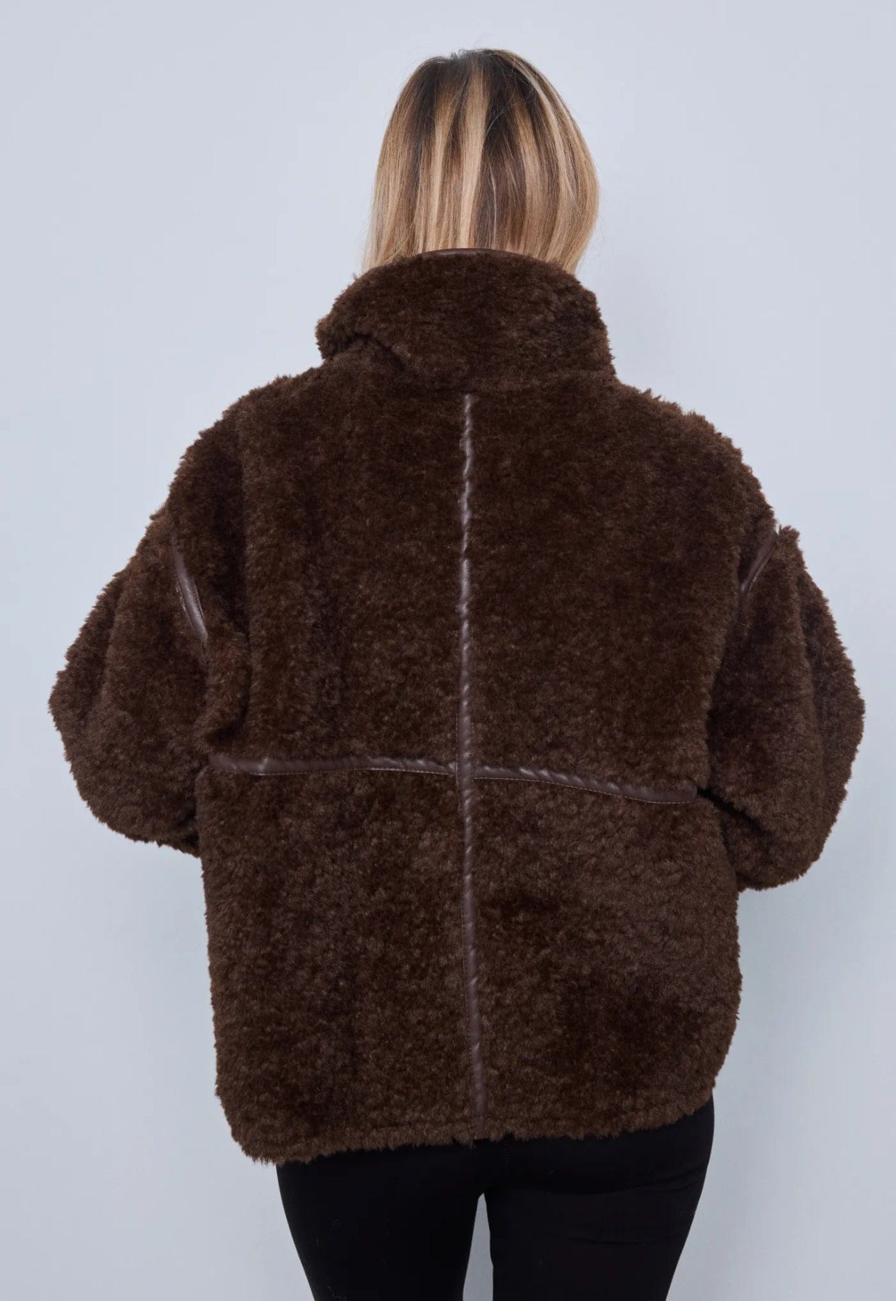 Maurice paris Veste Manteau ABY marron