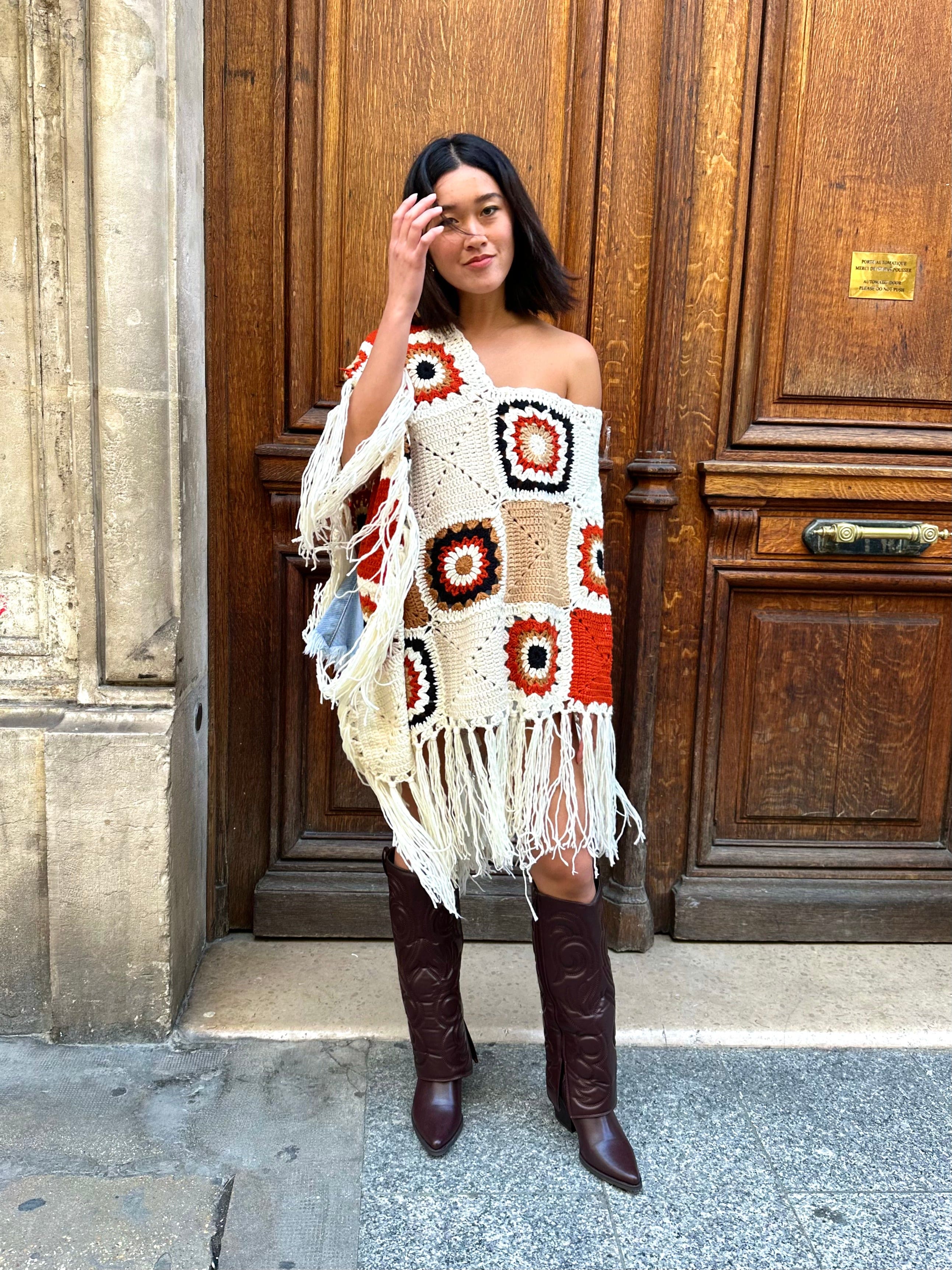 Maurice paris Veste Poncho CANYON