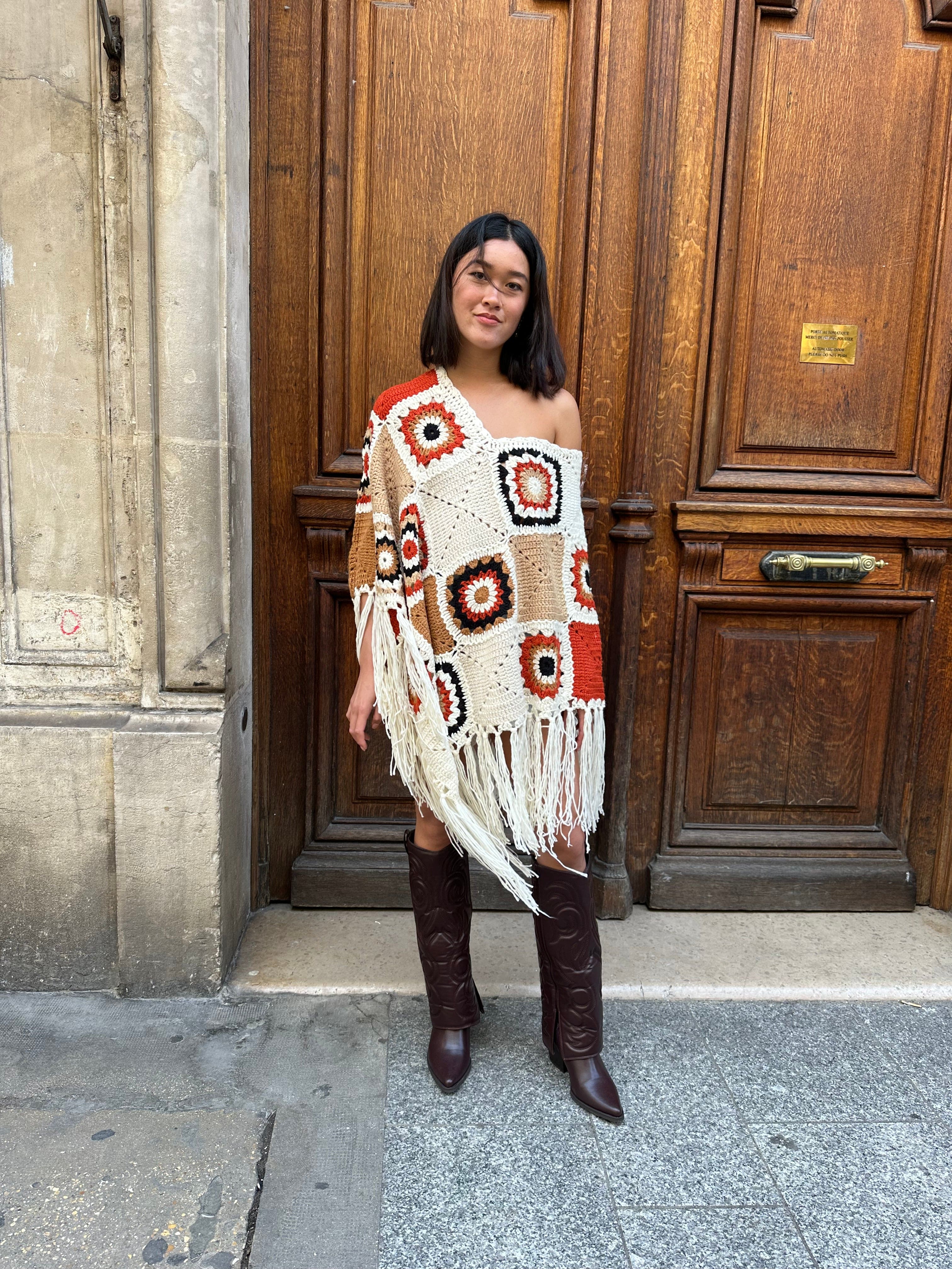 Maurice paris Veste Poncho CANYON