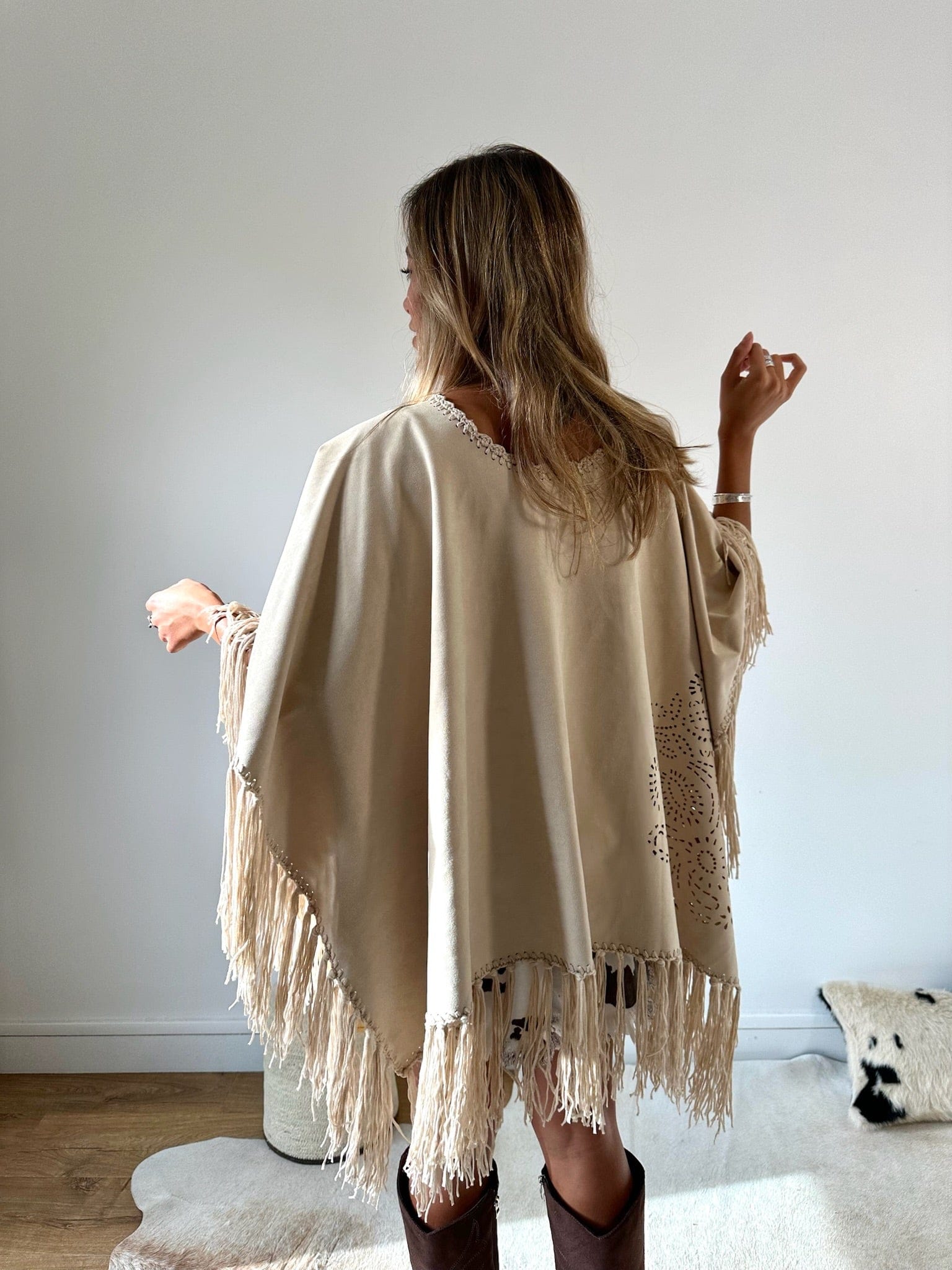 Maurice paris Veste Poncho CANYON beige