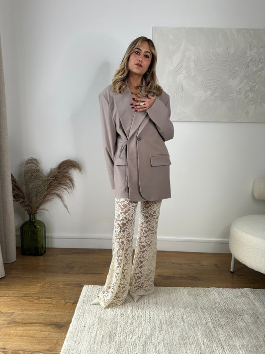 Maurice paris Veste Robe/Blazer BOOBA taupe