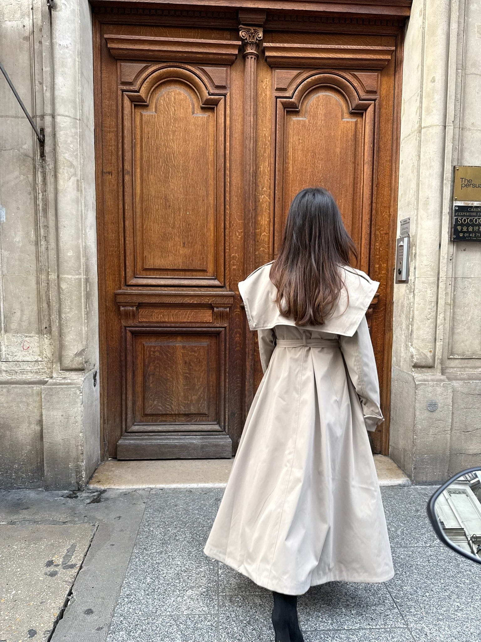 Maurice paris Veste Trench ELLYN beige