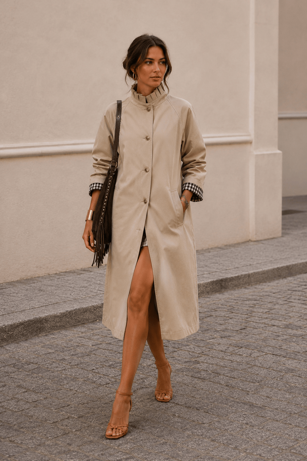 Maurice paris Veste Trench TIFFANY
