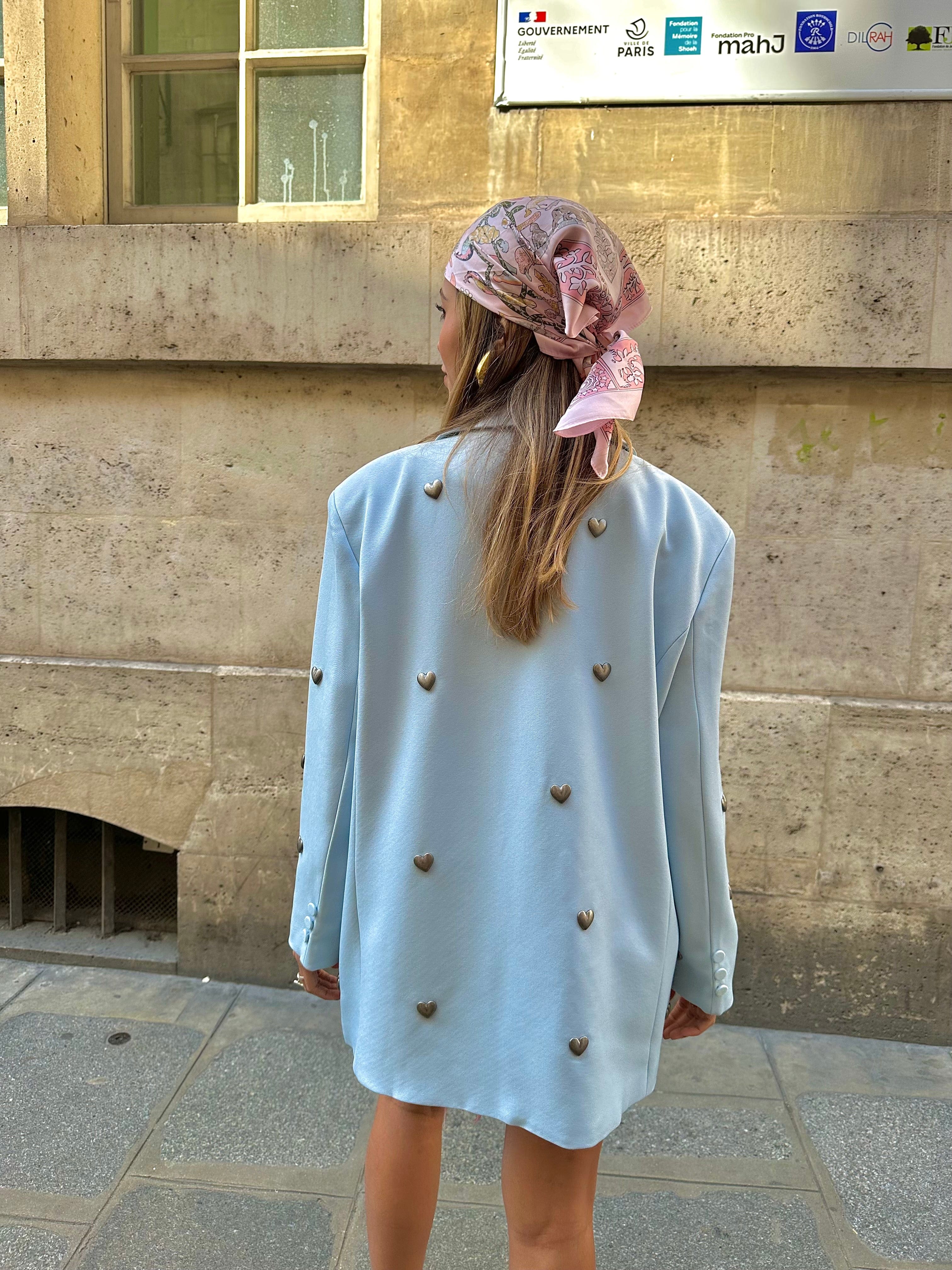 Maurice paris Veste TU Veste BARY bleue