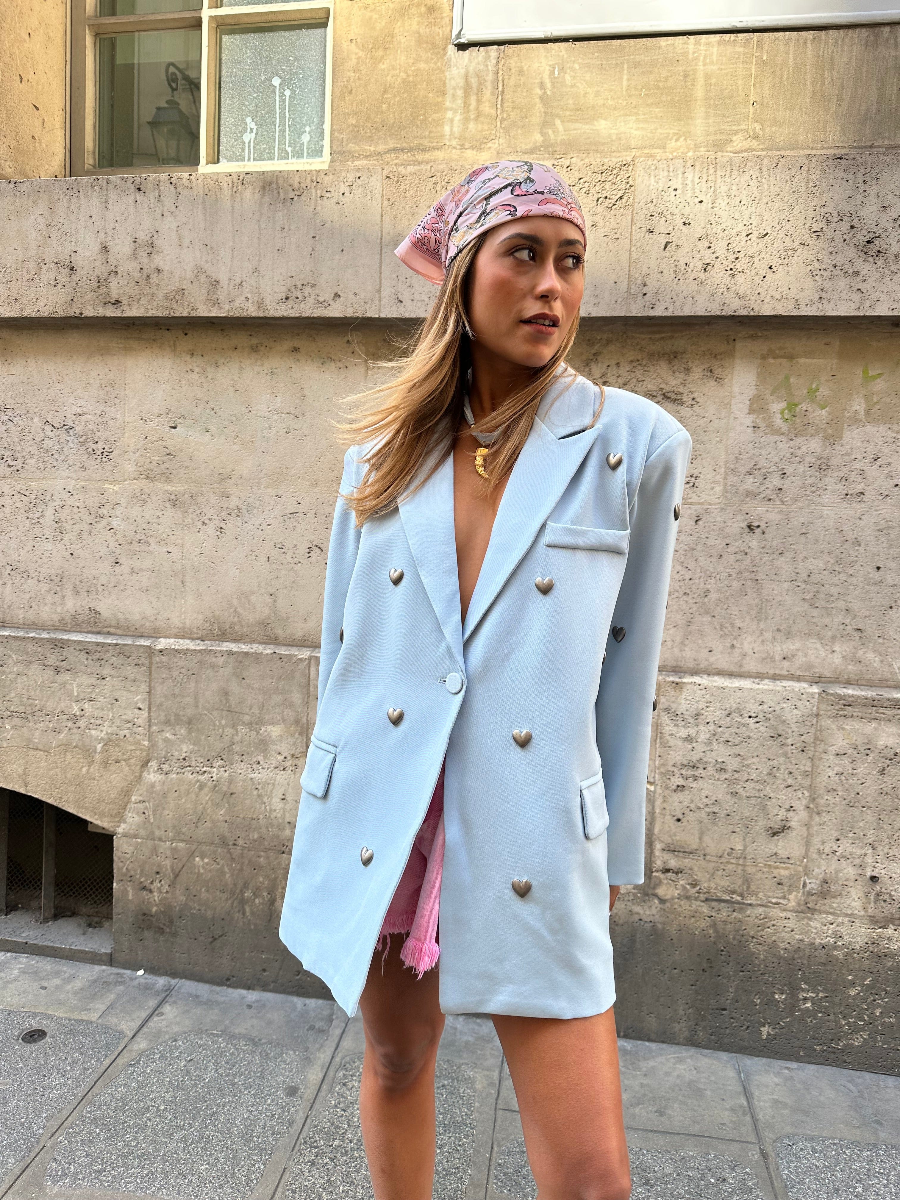 Maurice paris Veste TU Veste BARY bleue