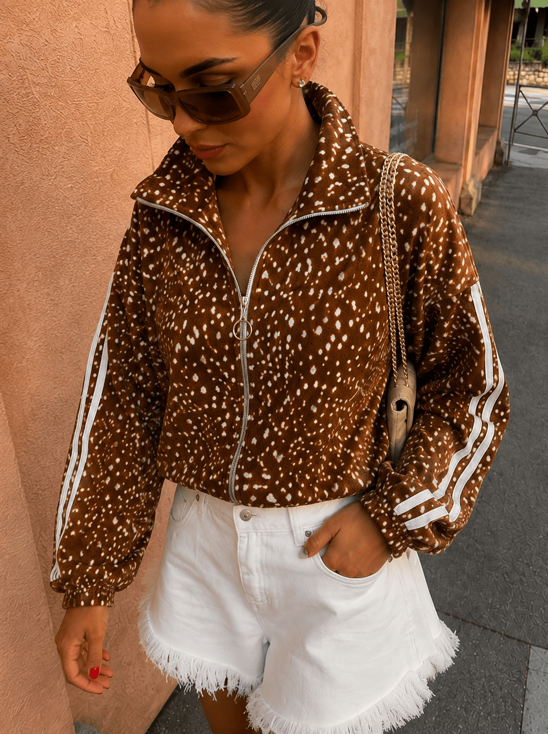 Maurice paris Veste Veste BAMBICH marron