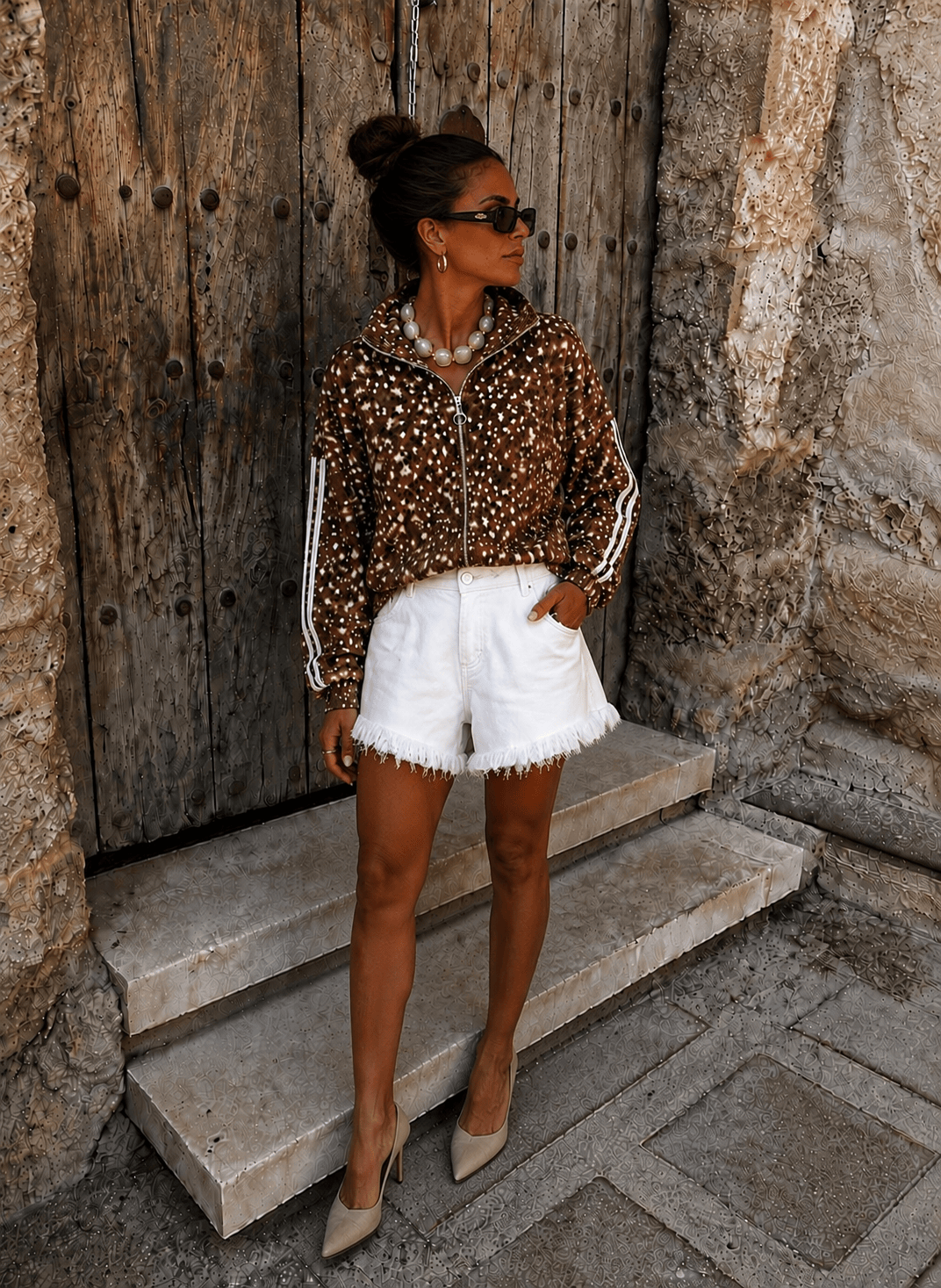 Maurice paris Veste Veste BAMBICH marron