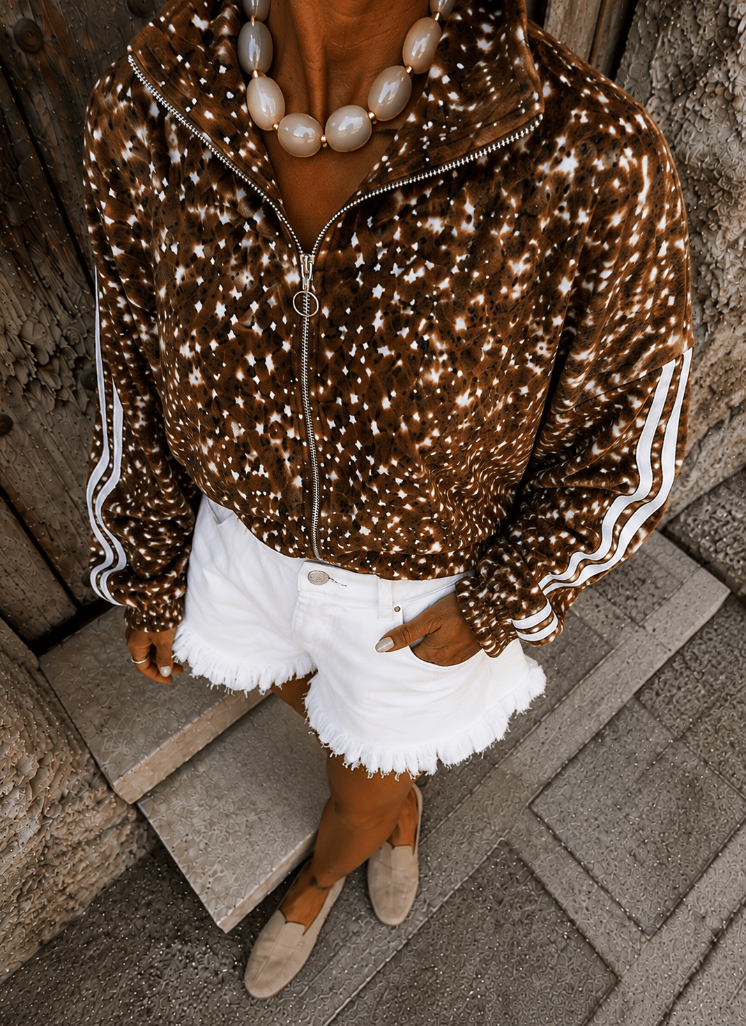 Maurice paris Veste Veste BAMBICH marron
