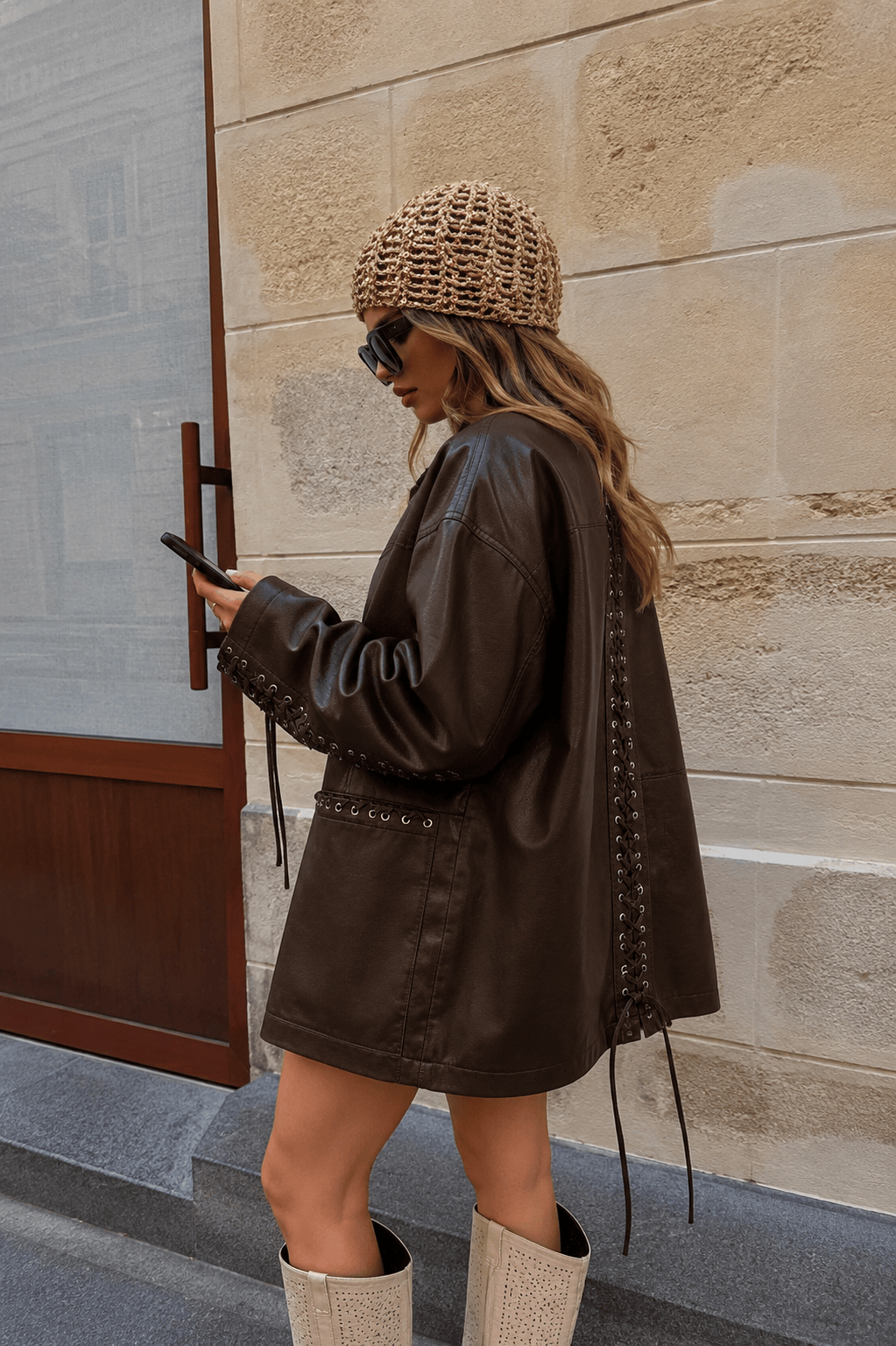 Maurice paris Veste Veste BLACKY choco