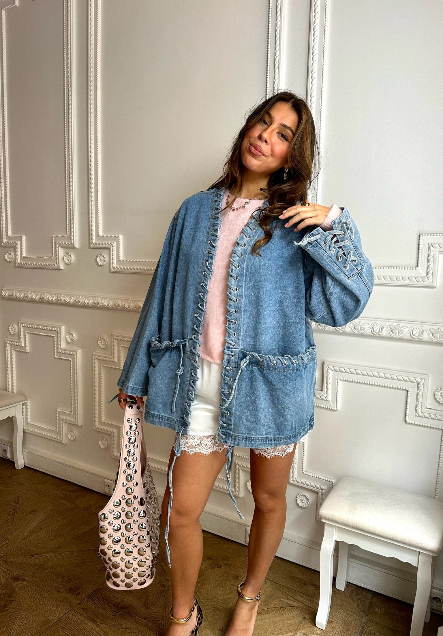 Maurice paris Veste Veste BLACKY denim