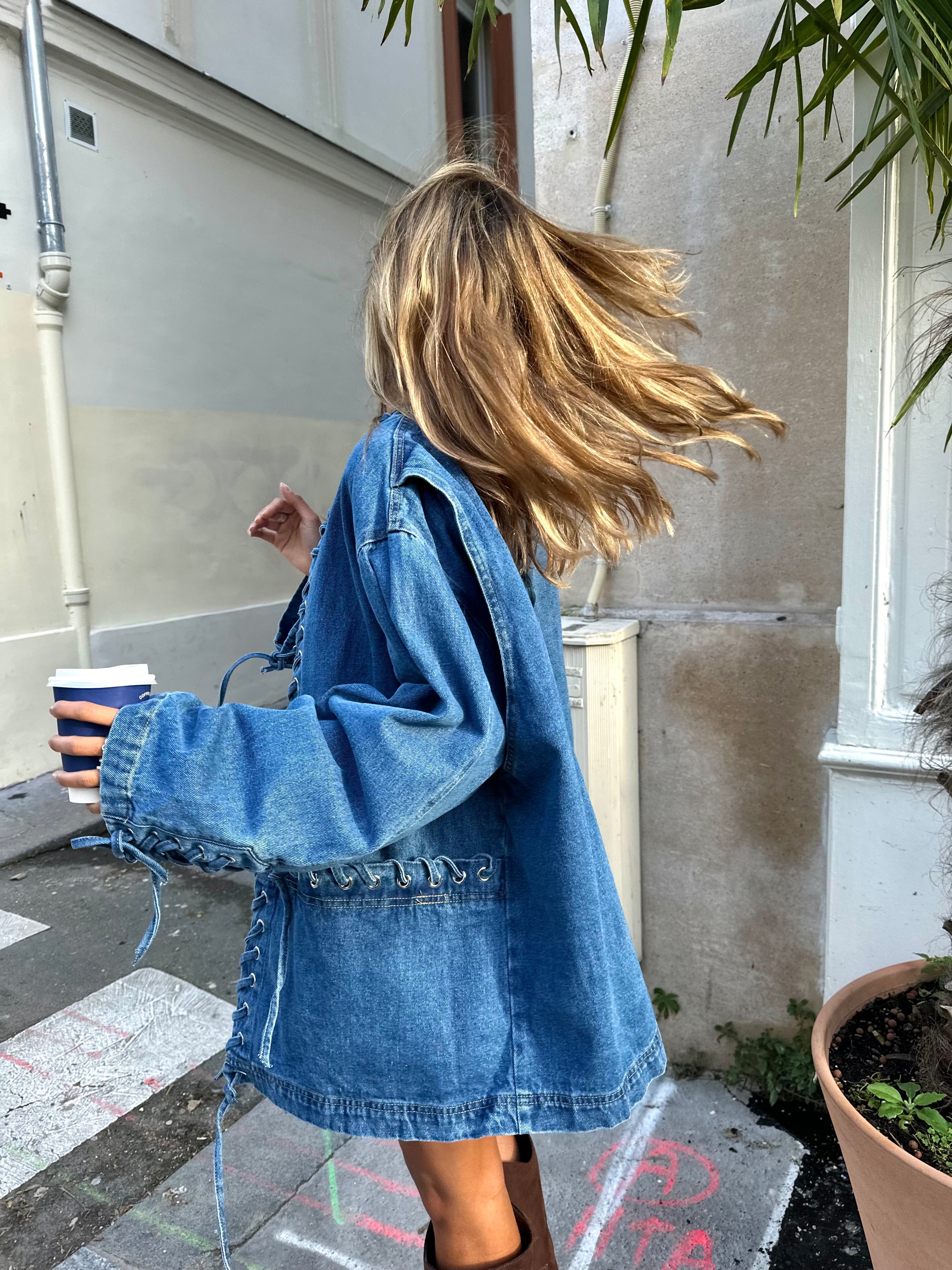 Maurice paris Veste Veste BLACKY denim