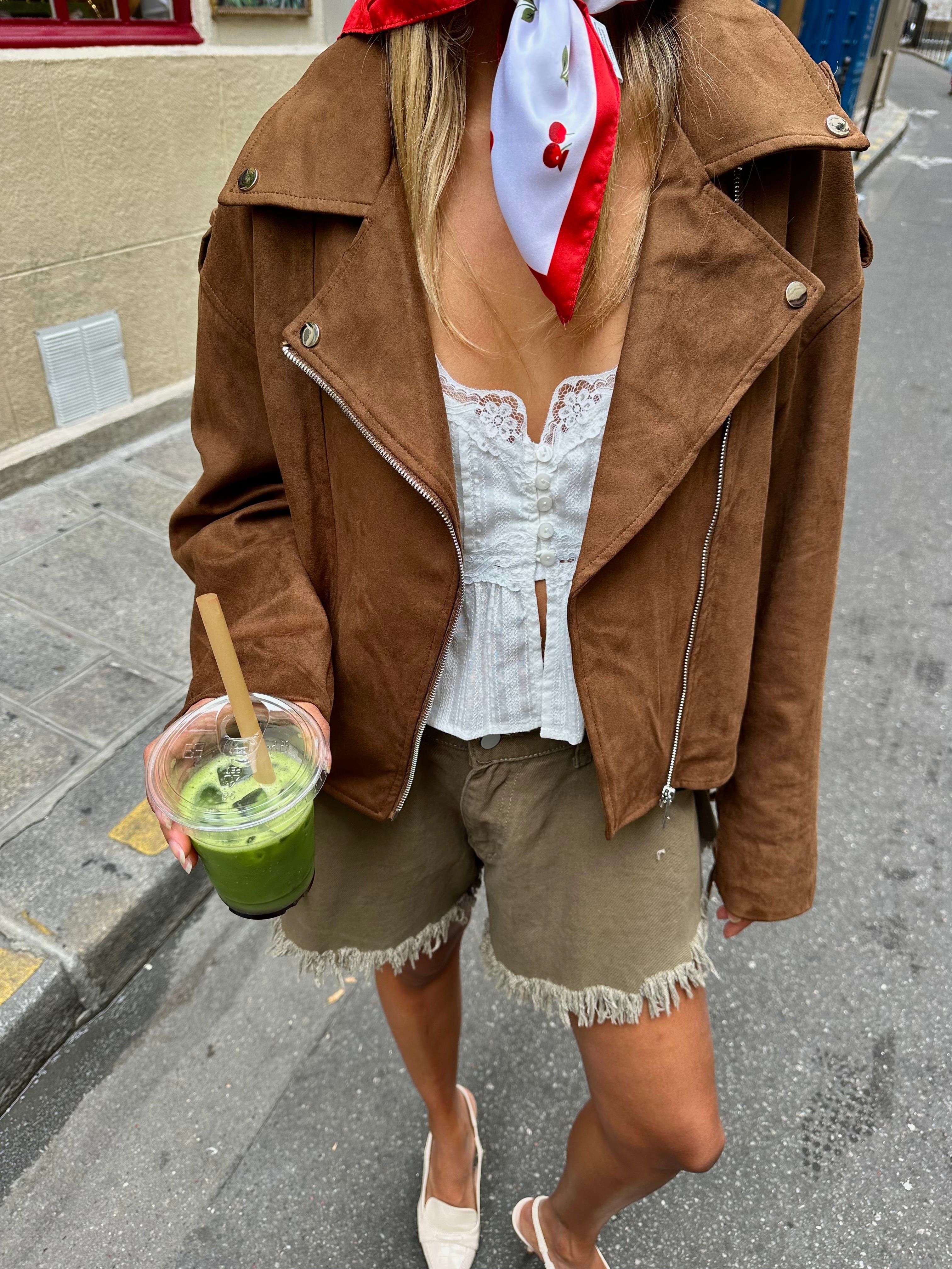 Maurice paris Veste Veste CORDELIA marron