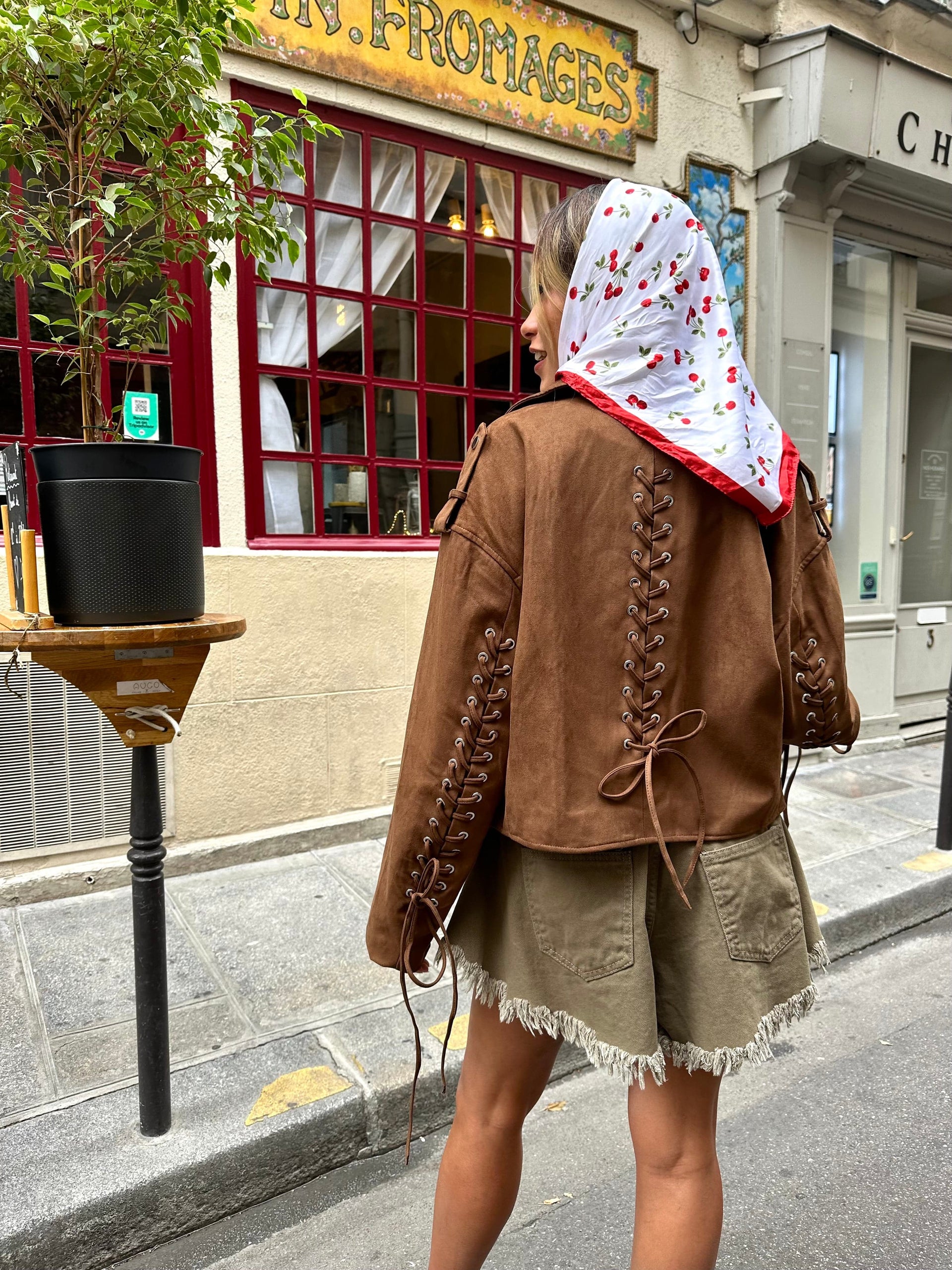 Maurice paris Veste Veste CORDELIA marron
