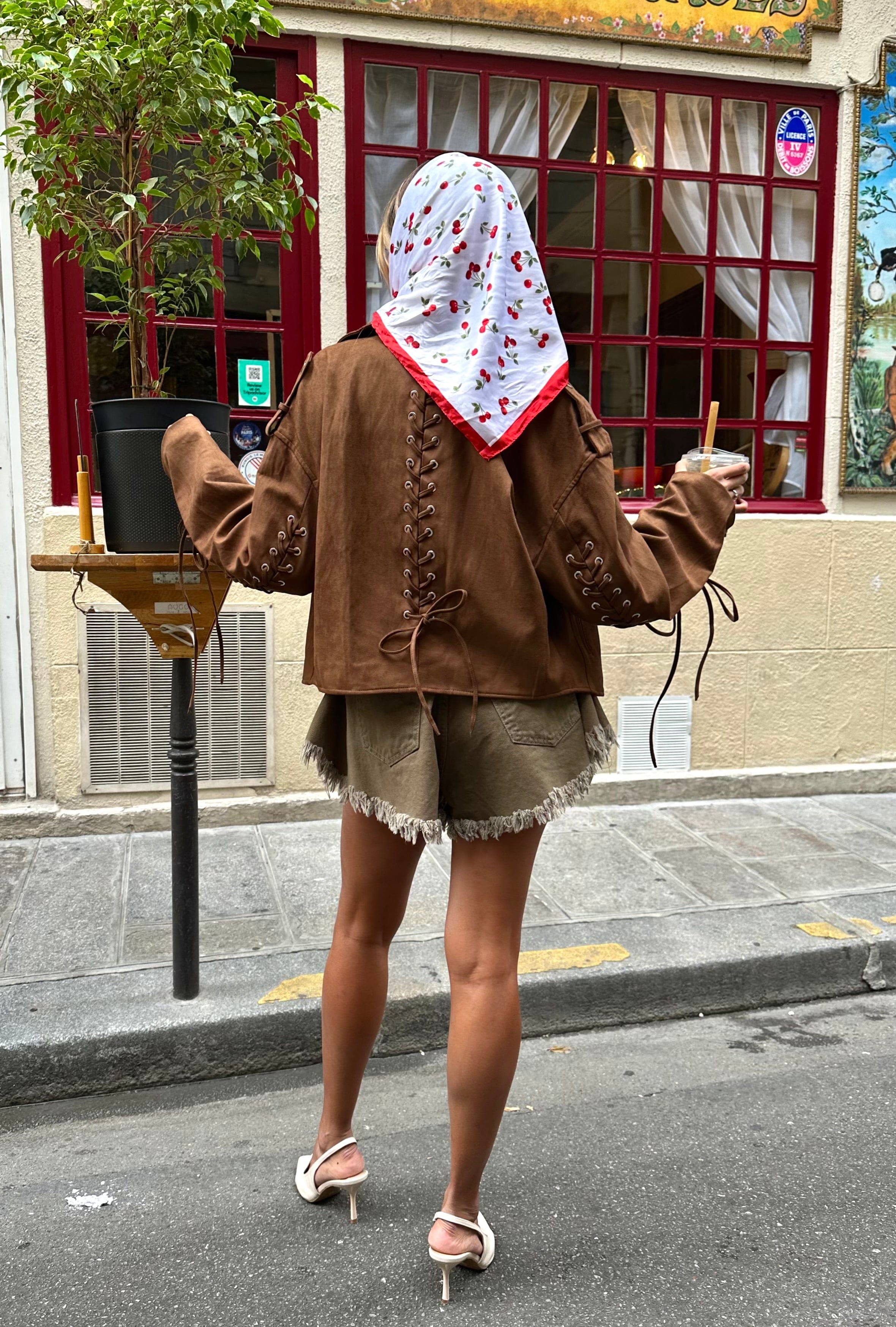 Maurice paris Veste Veste CORDELIA marron