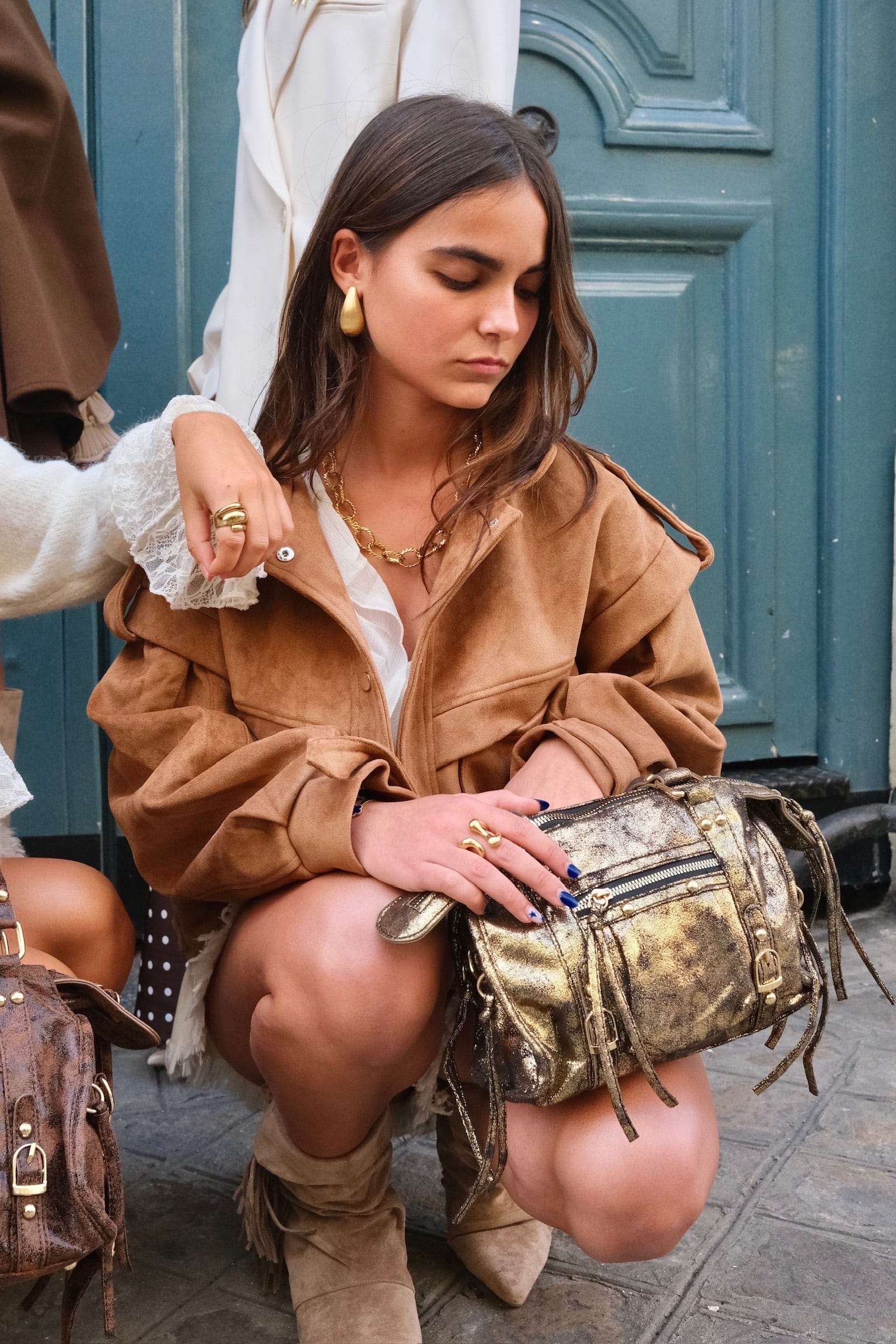 Maurice paris Veste Veste KEREN camel