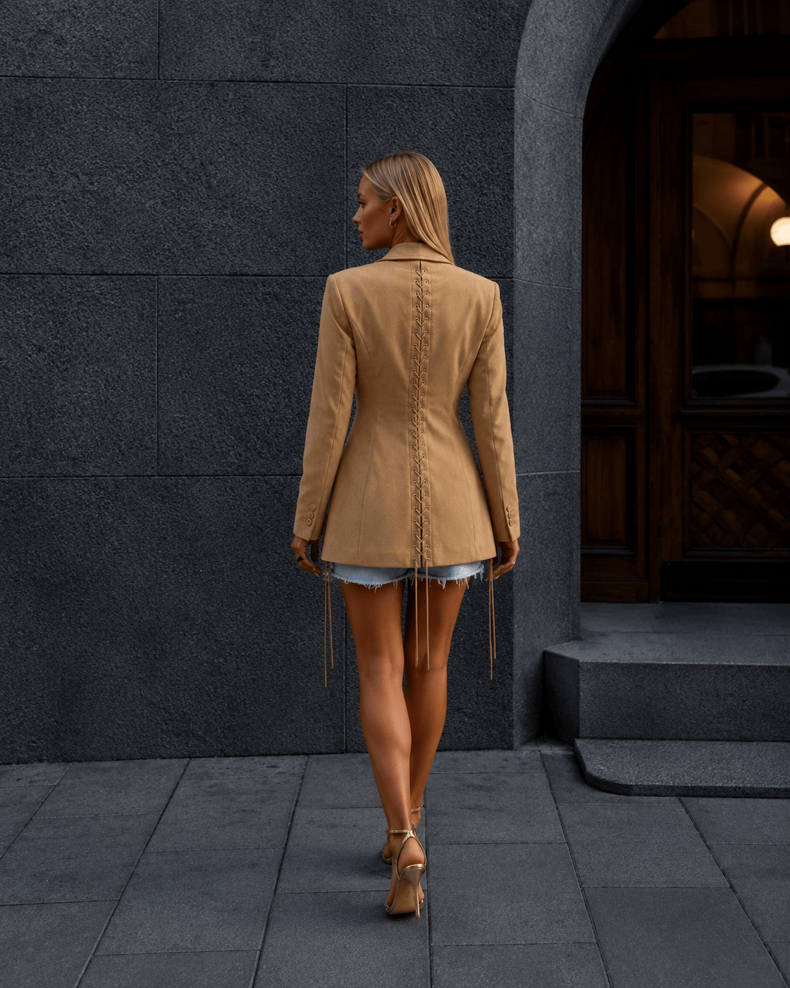 Maurice paris Veste Veste KOYA beige