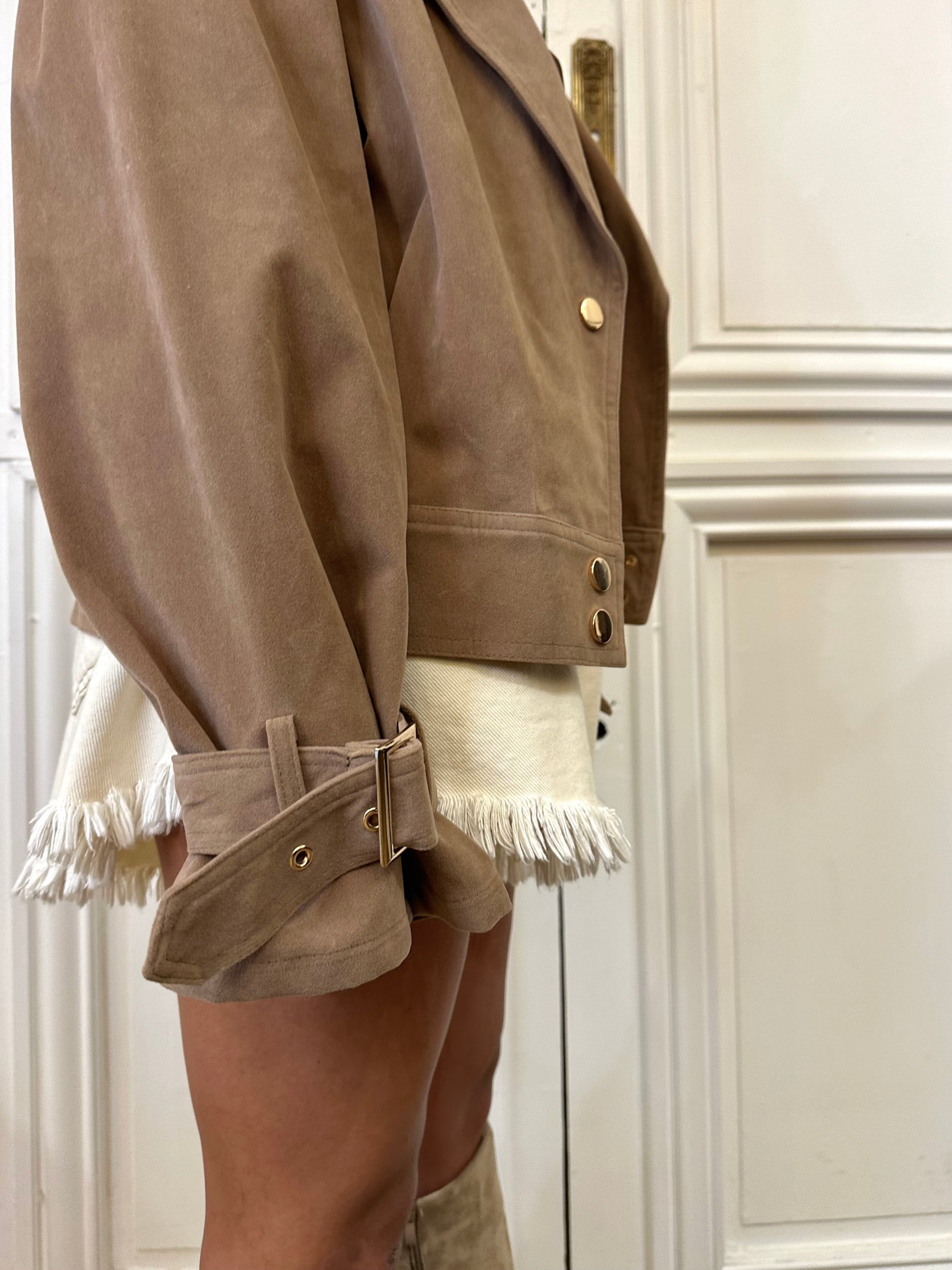 Maurice paris Veste Veste LUCILE beige