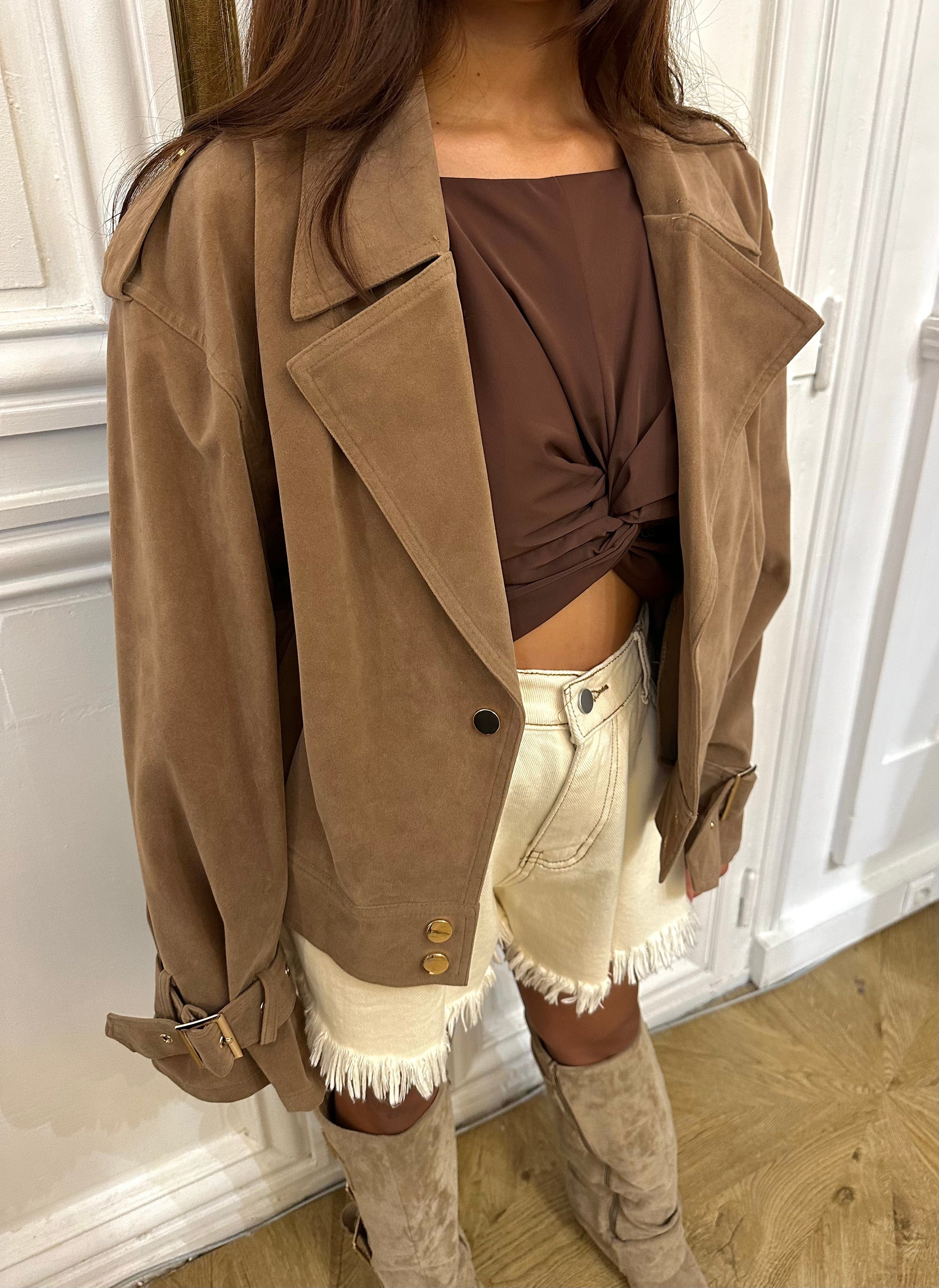 Maurice paris Veste Veste LUCILE beige