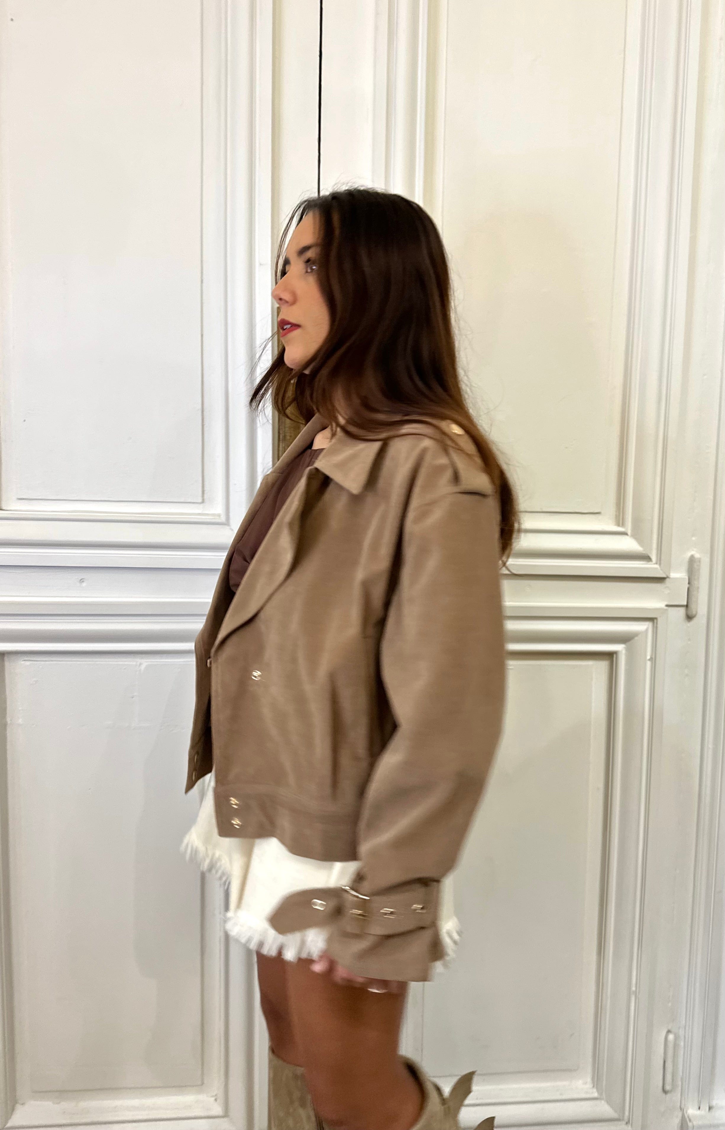 Maurice paris Veste Veste LUCILE beige