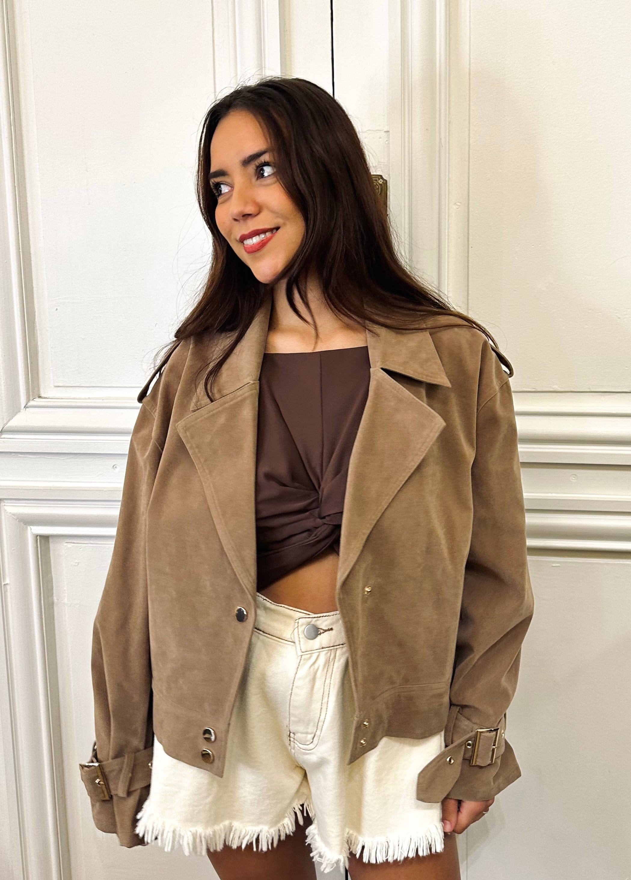 Maurice paris Veste Veste LUCILE beige