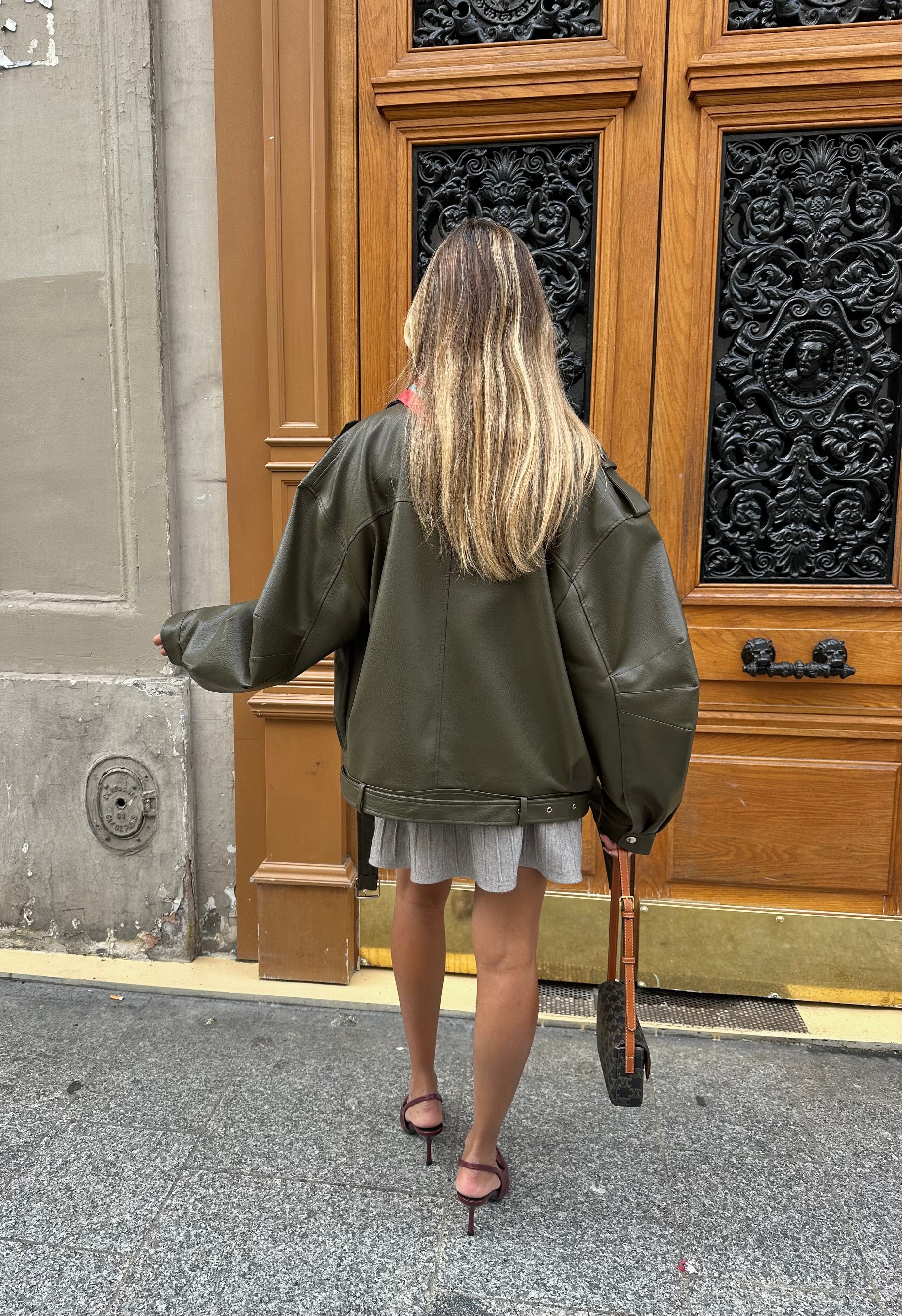 Maurice paris Veste Veste OLIVIA kaki