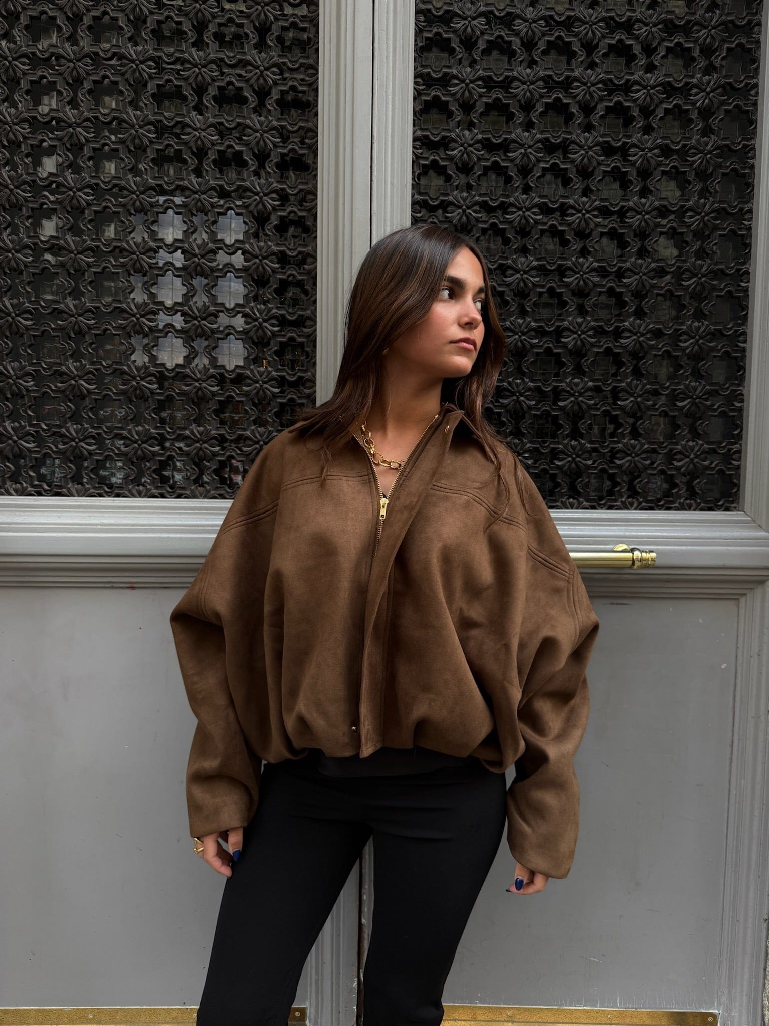 Maurice paris Veste Veste SHELBY marron
